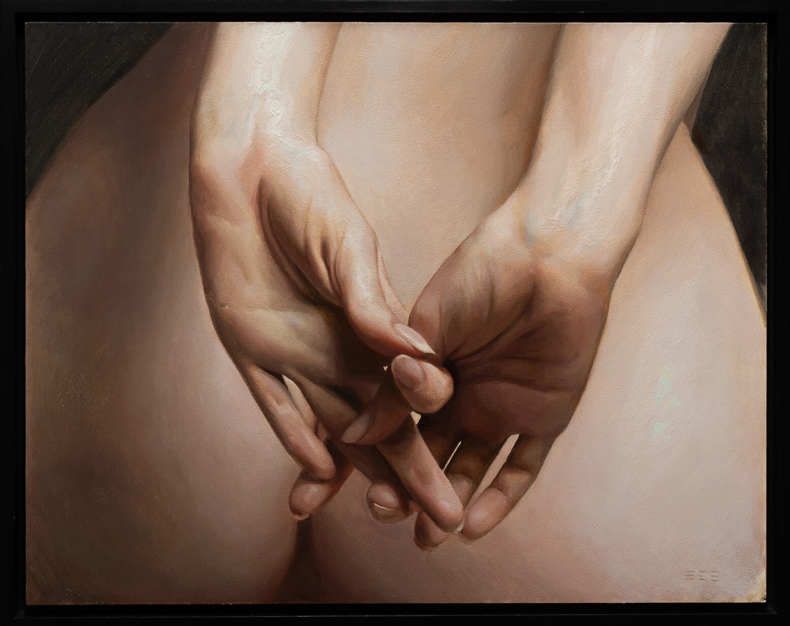 Stephen Schirle, Clasped Hands, 2025