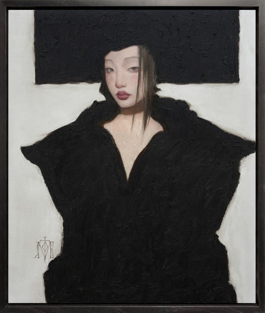 Jose Lopez Vergara, Black Dress, 2022