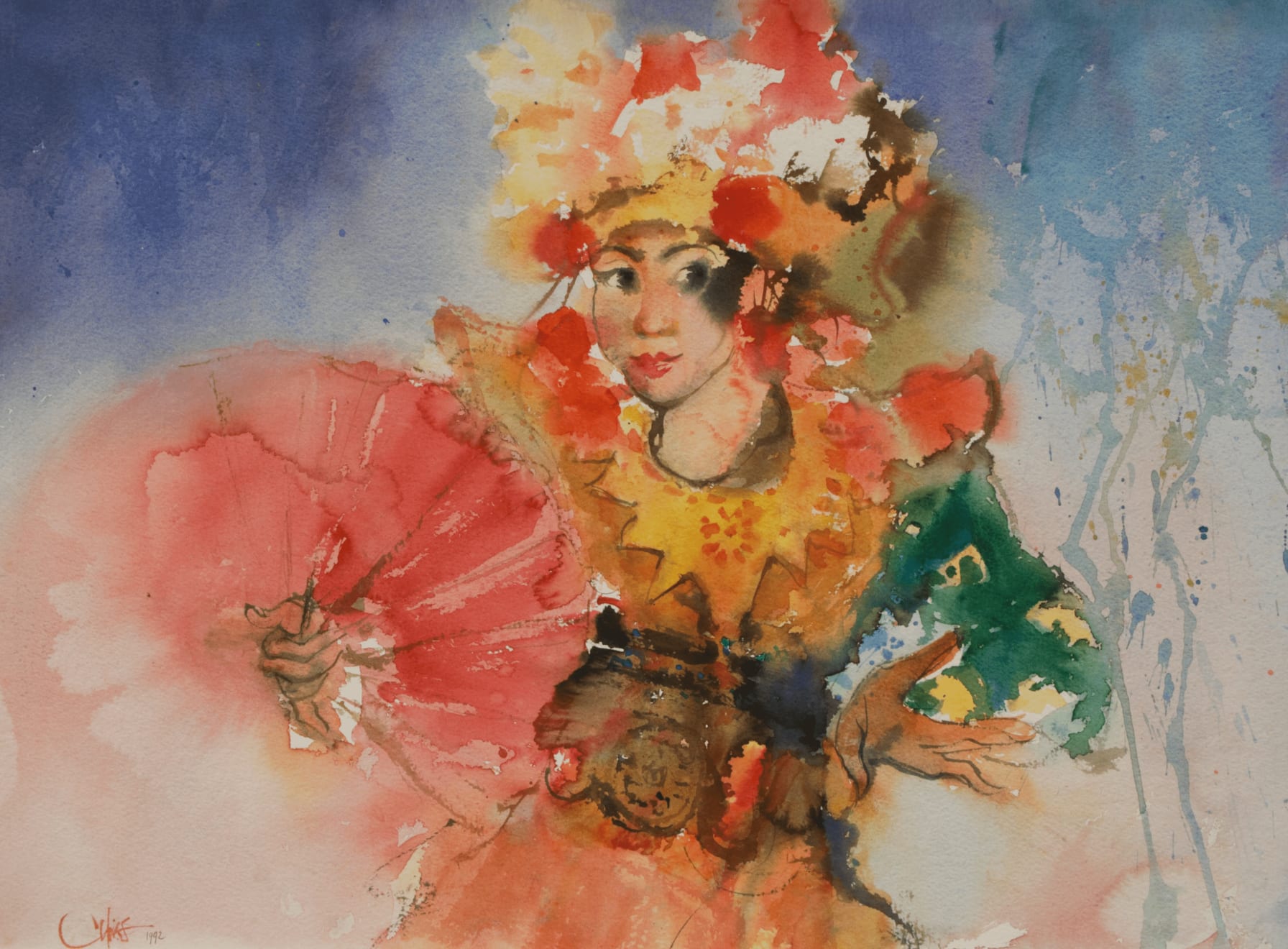 Chris Suharso, The Dancer / Penari, 1992