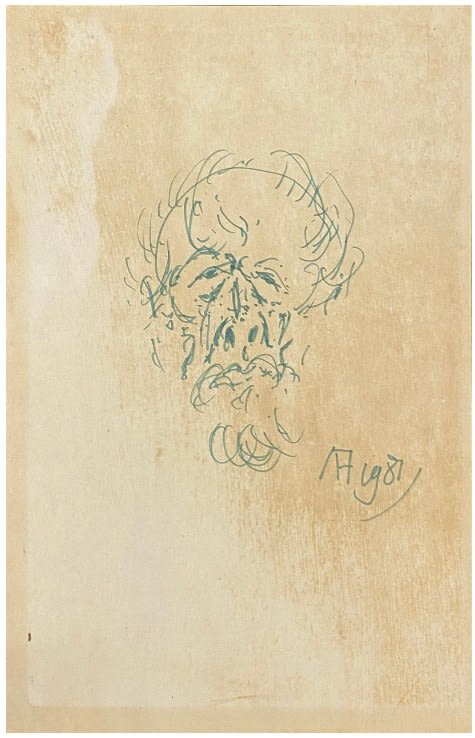 Affandi, Potret Diri, 1981