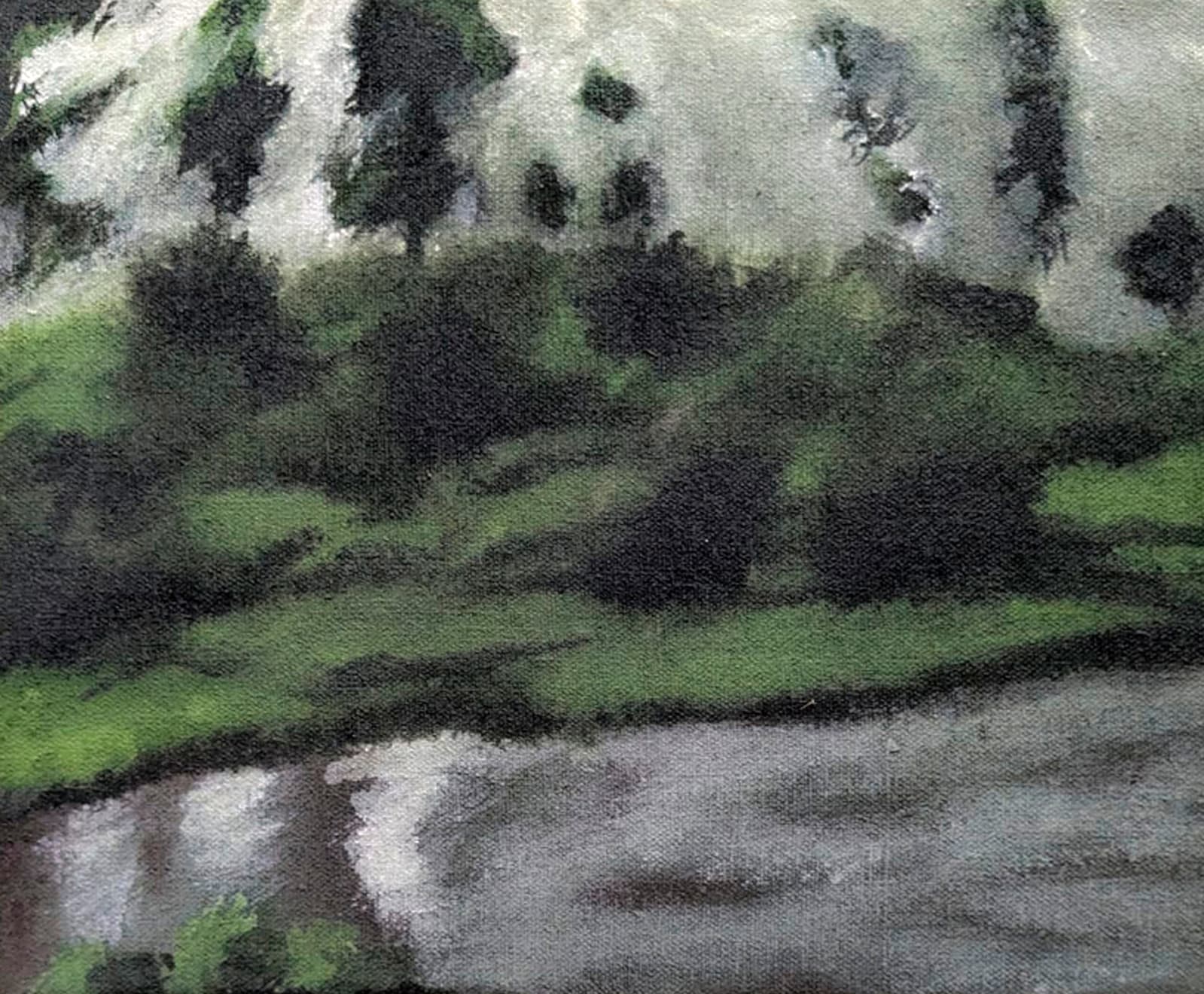 Khushbu Baria, Recalling 1 (Two canvas series), 2025