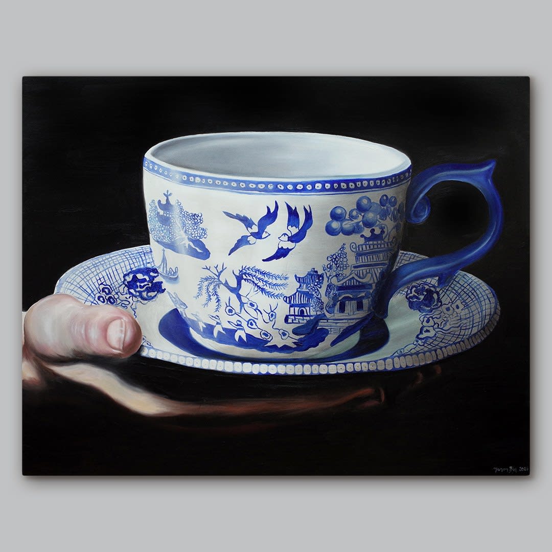 Manon Blet, Tasse vide et les oiseaux, 2024