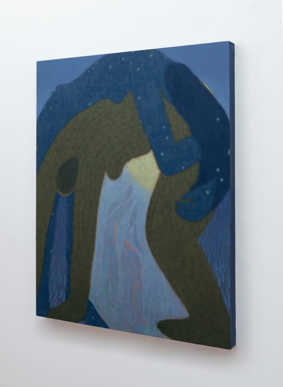 Lydia Baker, Forming a window for previous selves, 2024
