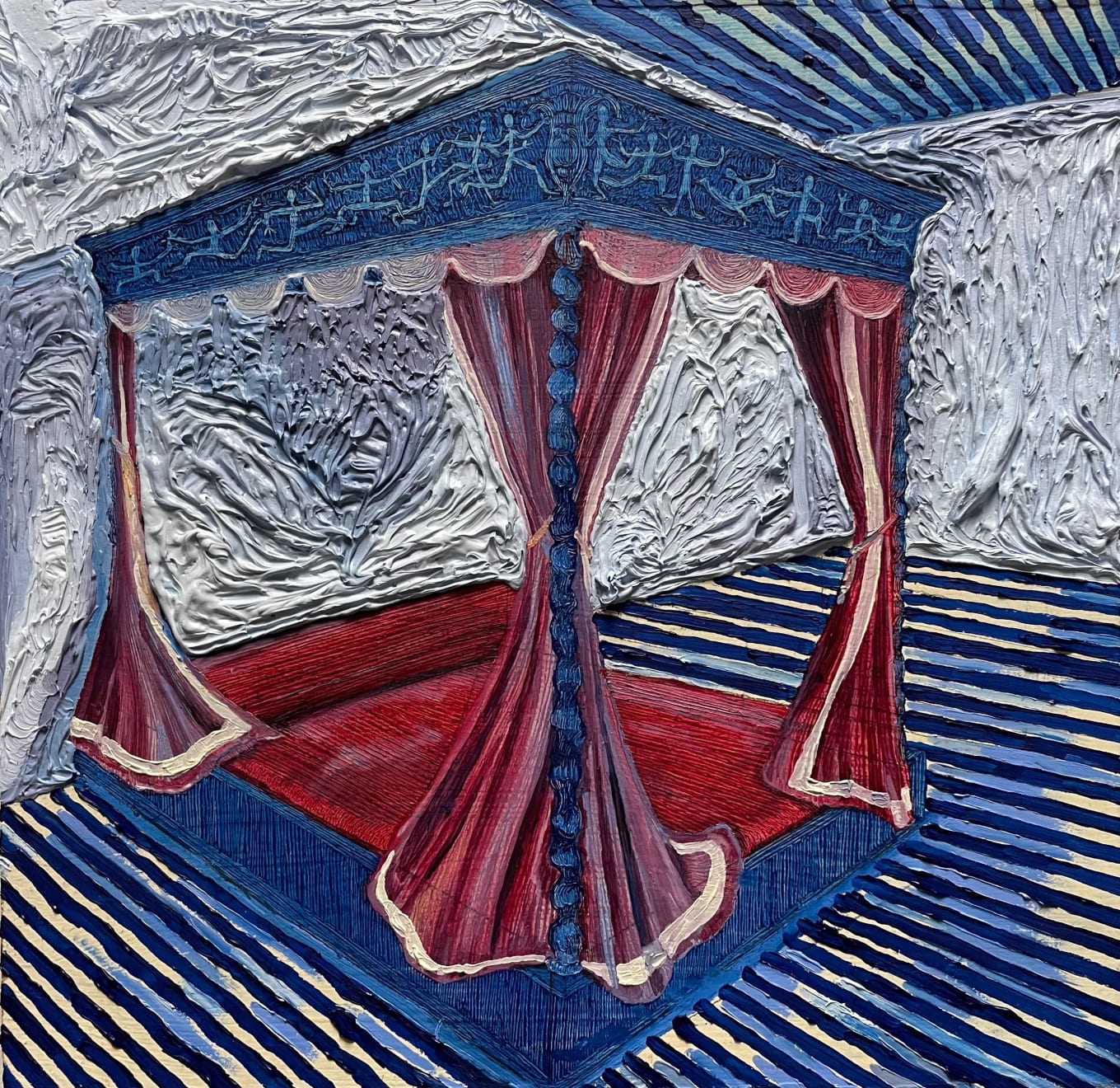 Anna Rocke, Leo’s bed, 2022