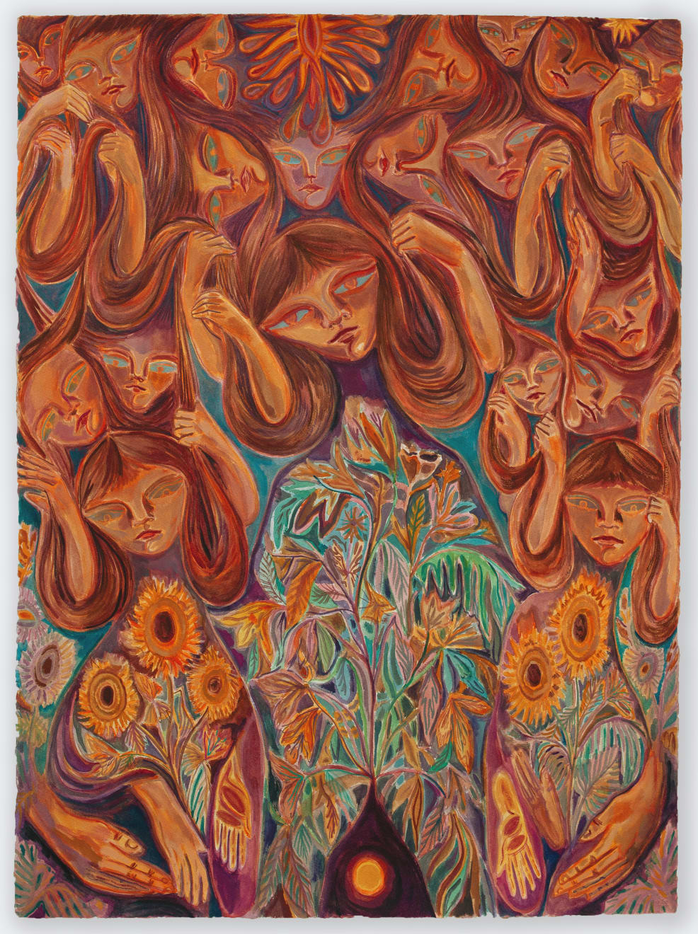 John Abell, Creation Myth (Divine Love), 2023
