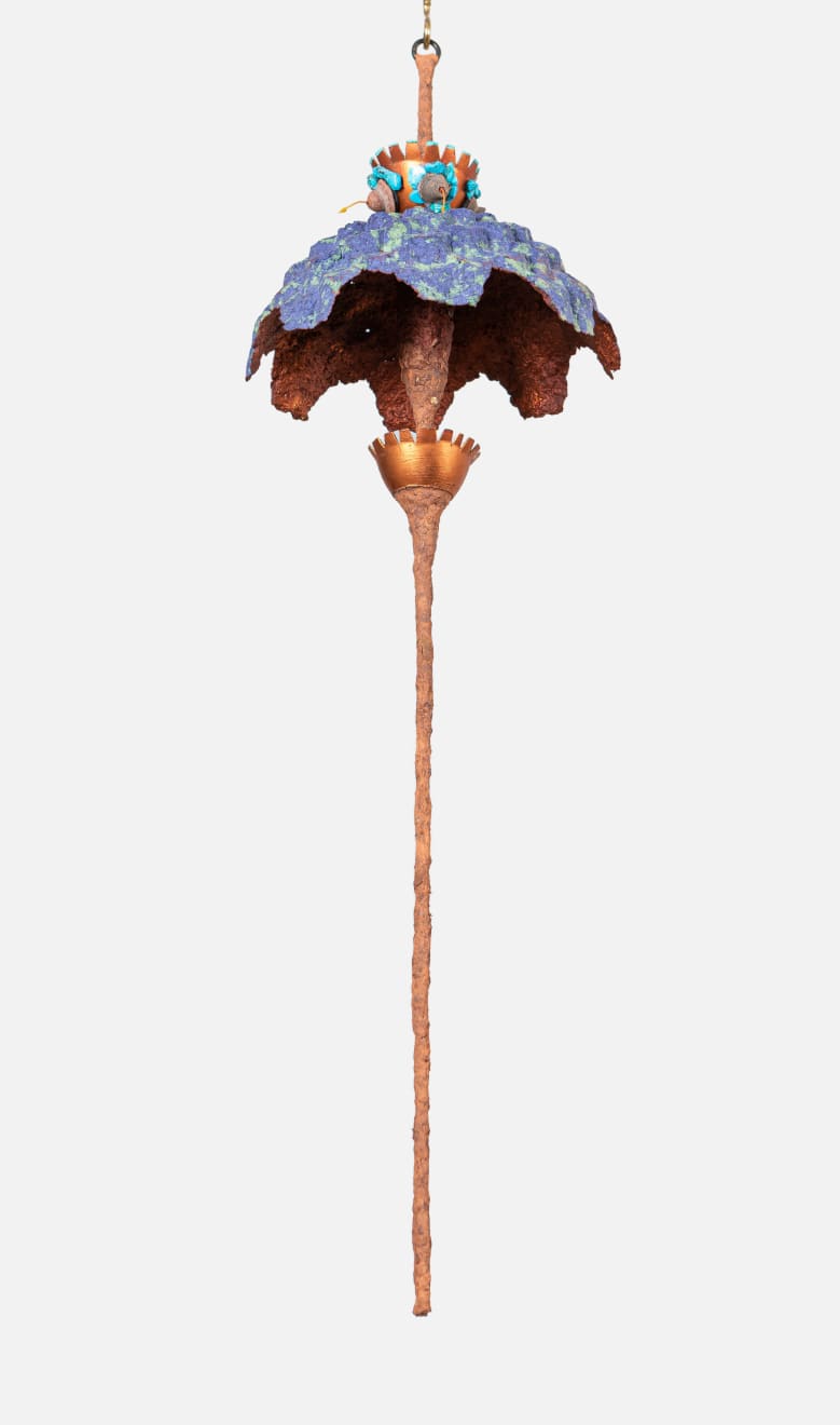 Maria Positano, Sprouting in Blue, 2023