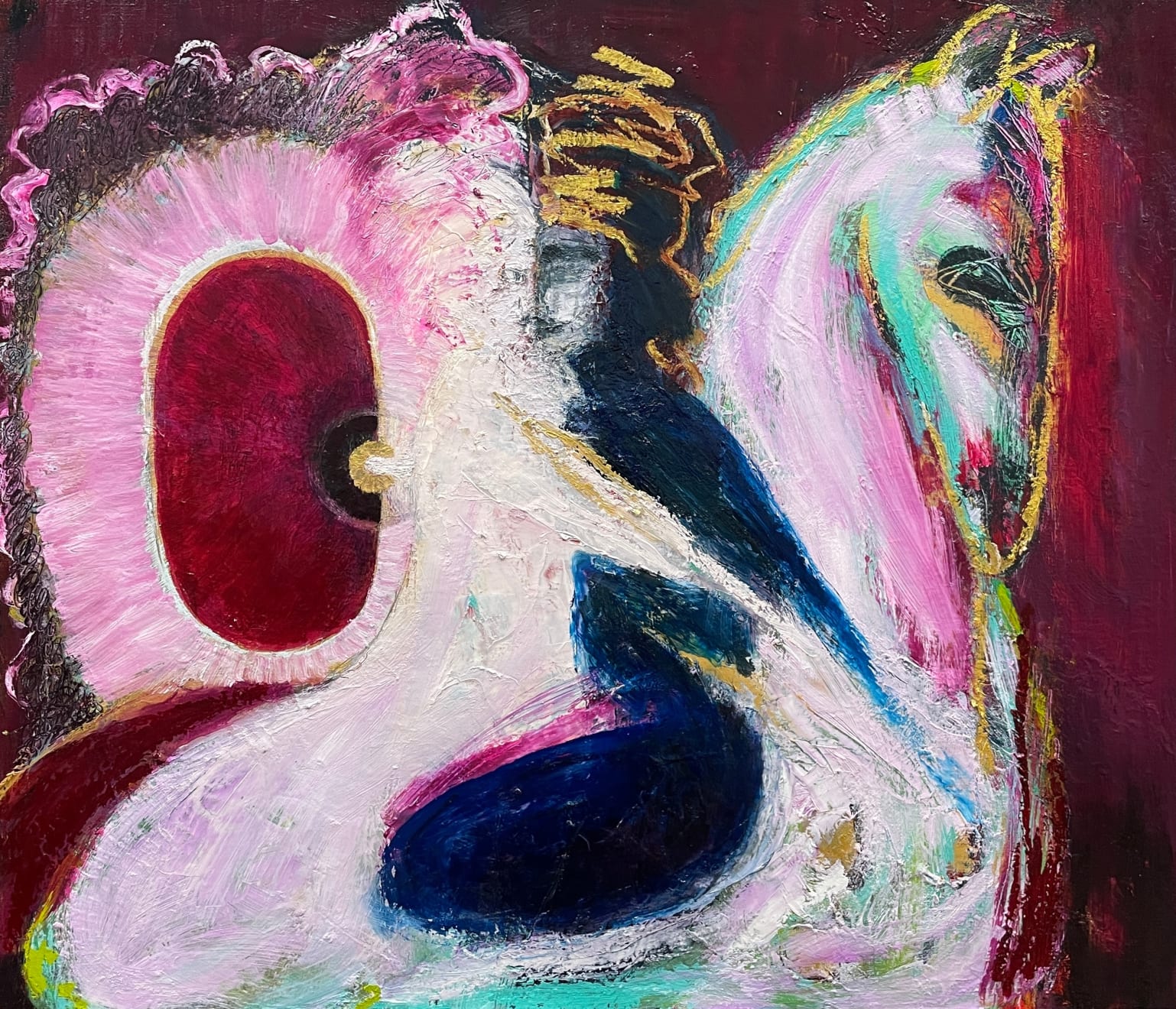 Kate Walters, Sacred Marriage makes a Portal for the Soul, 2023