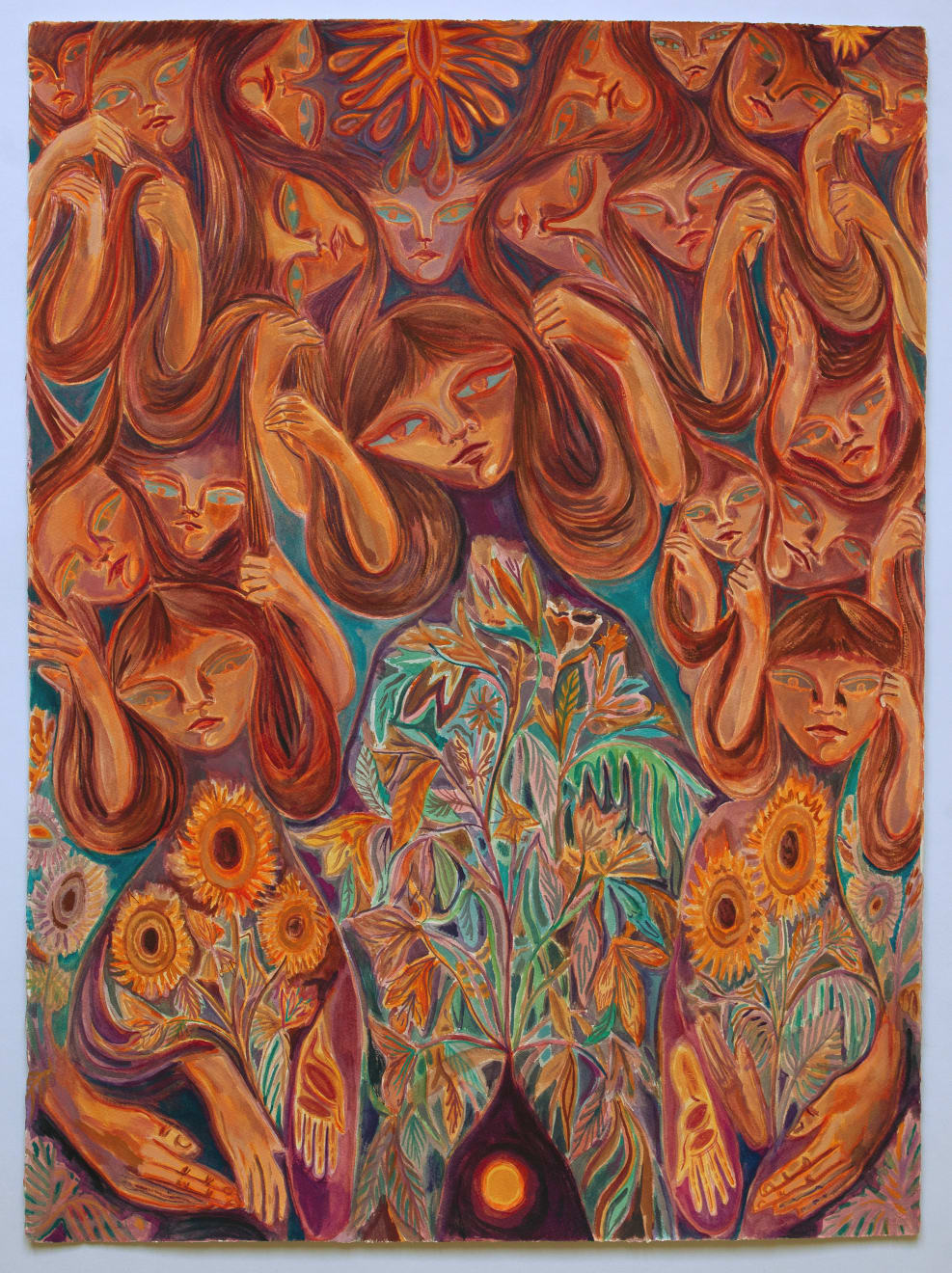 John Abell, Creation Myth (Divine Love), 2023