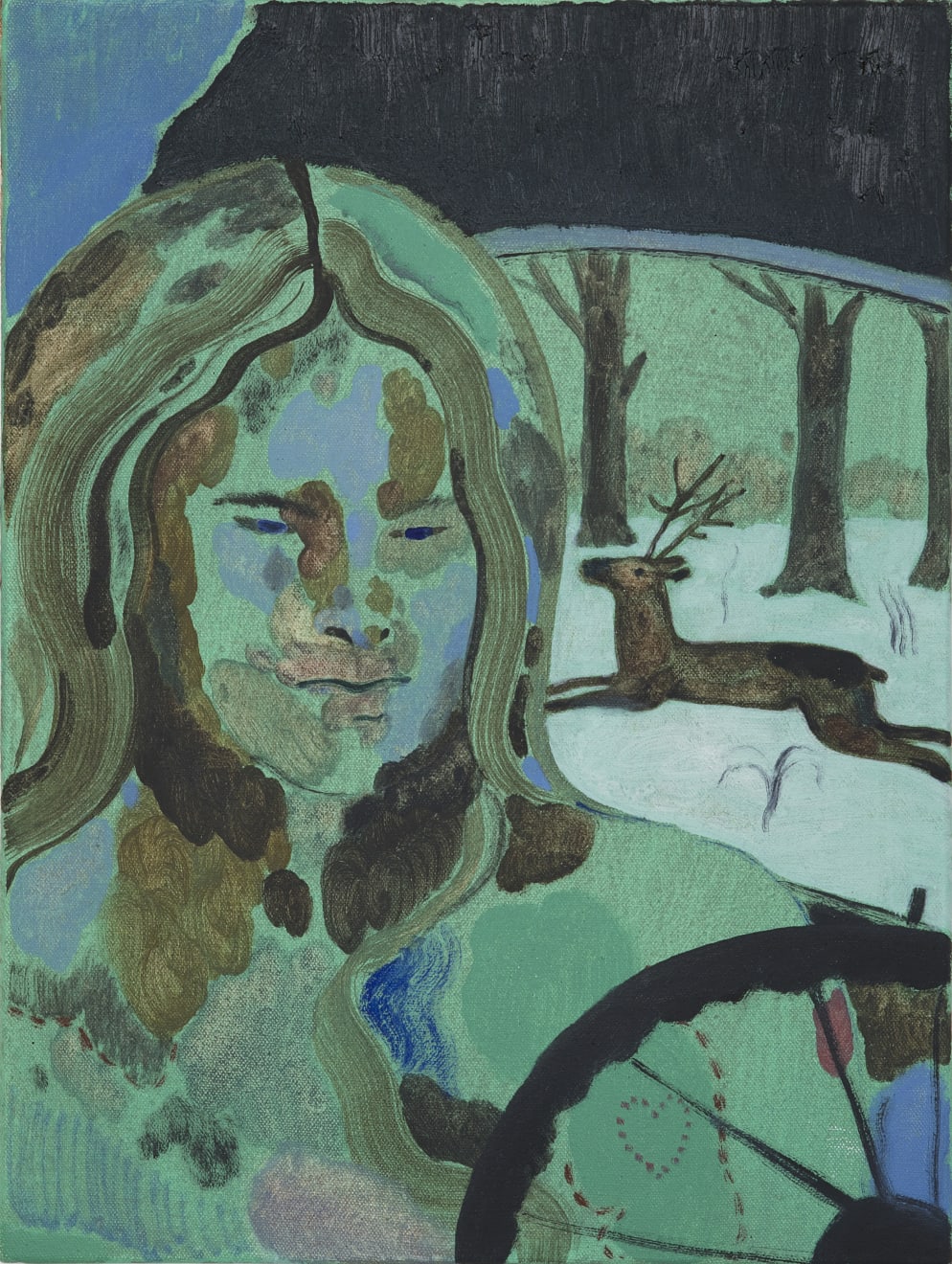 James Owens, Frosty Drive Home, 2021