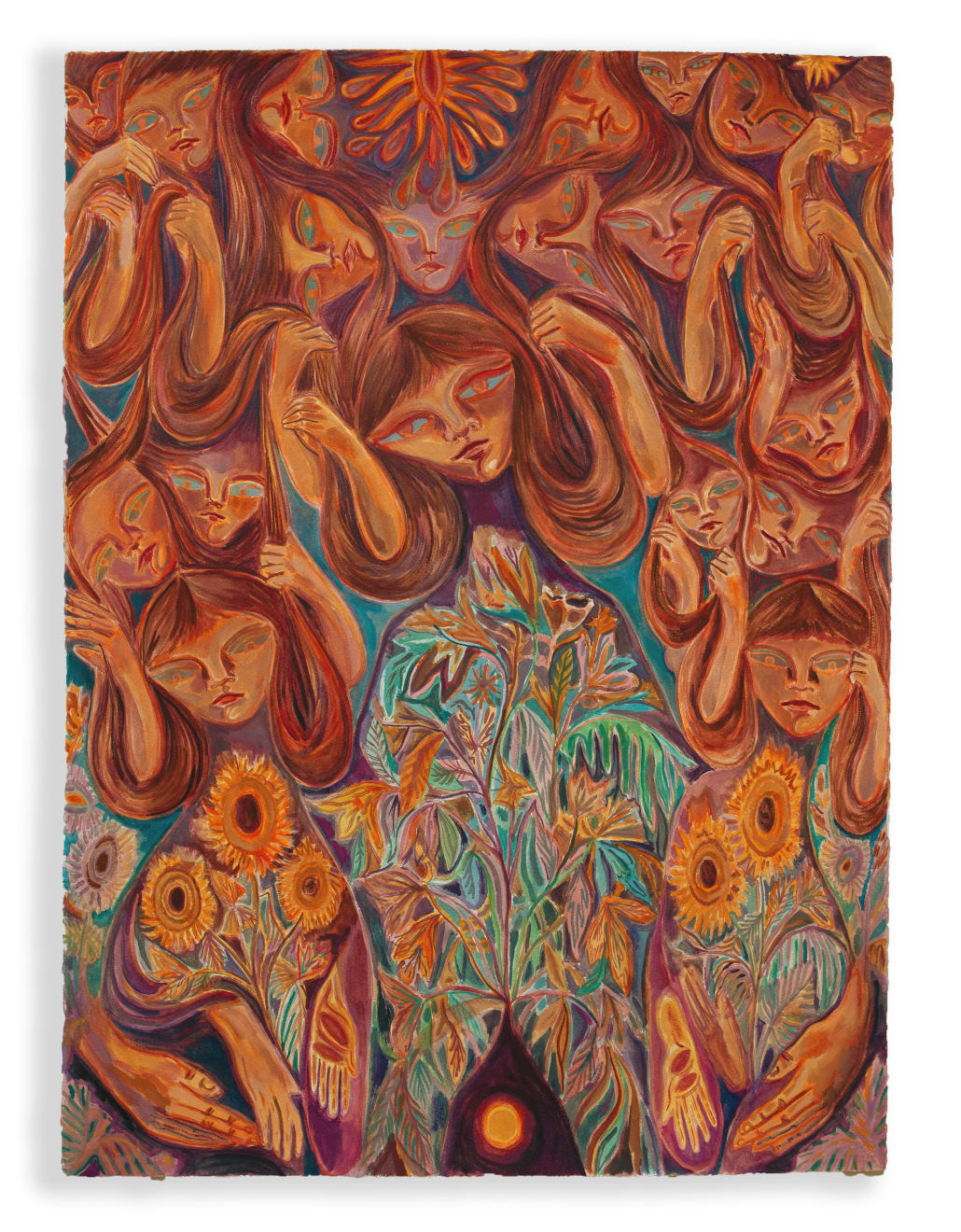 John Abell, Creation Myth (Divine Love), 2023