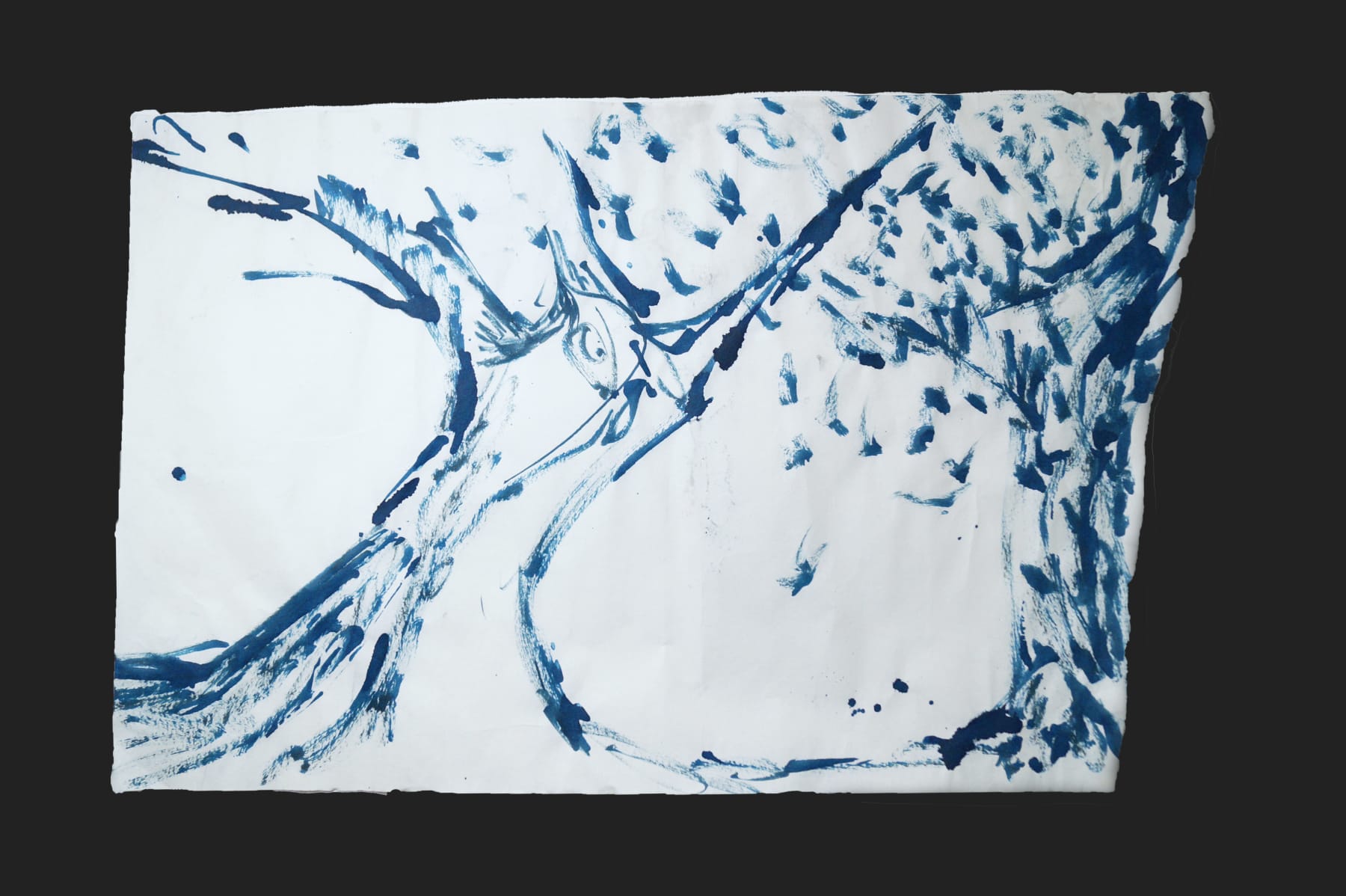 Madeleine Wood, Blue Realisation II, 2023