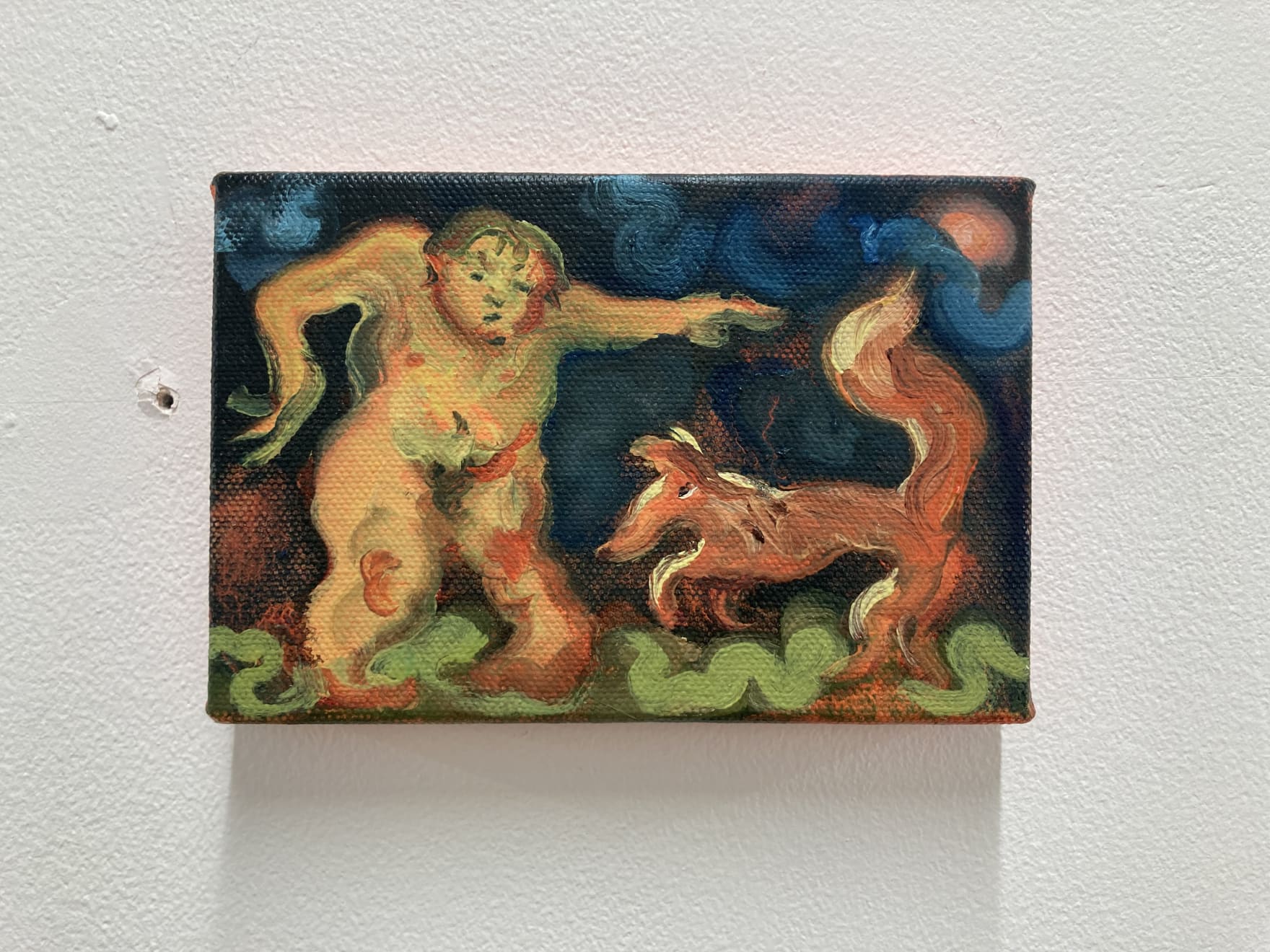 Georg Wilson, Down Boy!, 2021