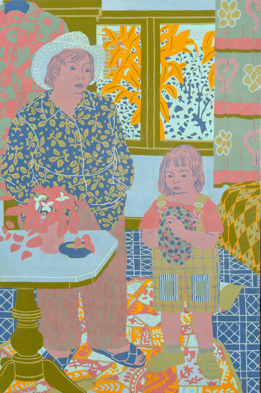Norman Gilbert, Grandchild with Hat, 1998
