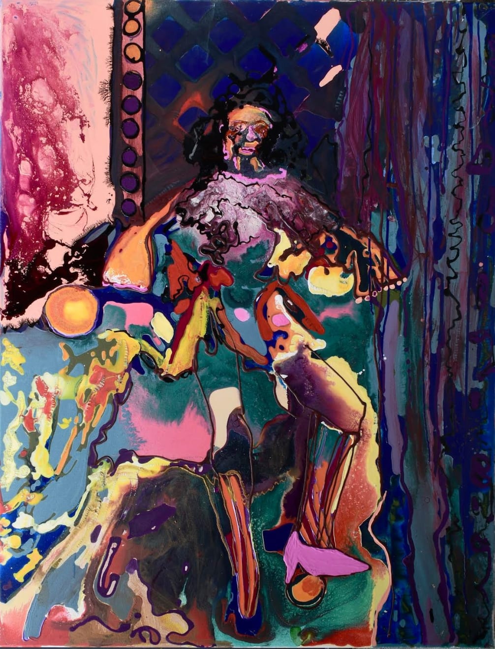Rhiannon Salisbury, Deity of the Upside Down, 2022 | Arusha Gallery