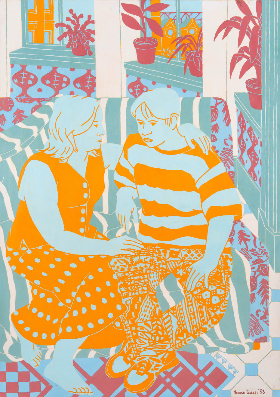 Norman Gilbert, Ruth and Mark, 1996