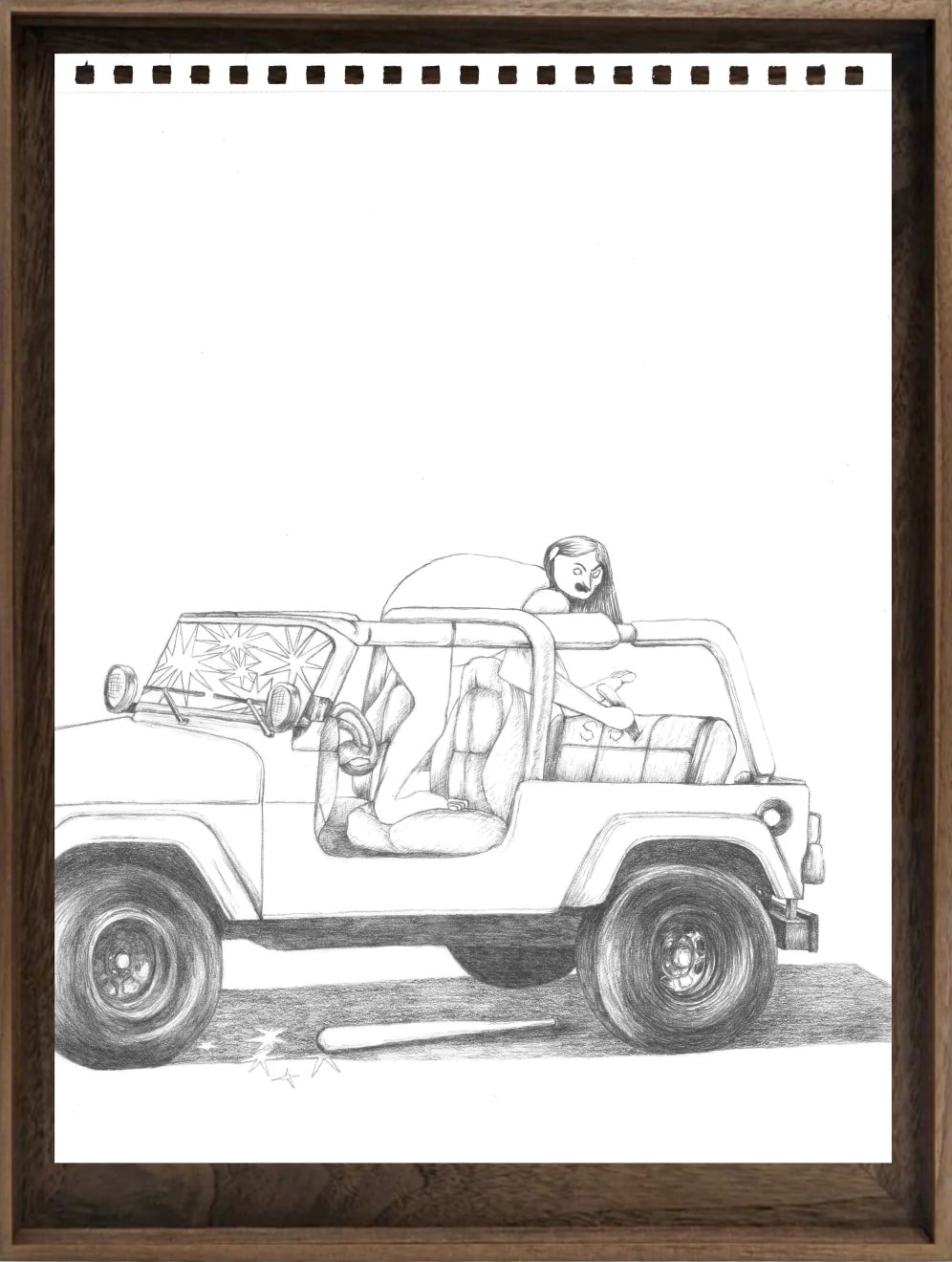 Naomi Workman, Pretty little souped up four-wheel drive, 2024