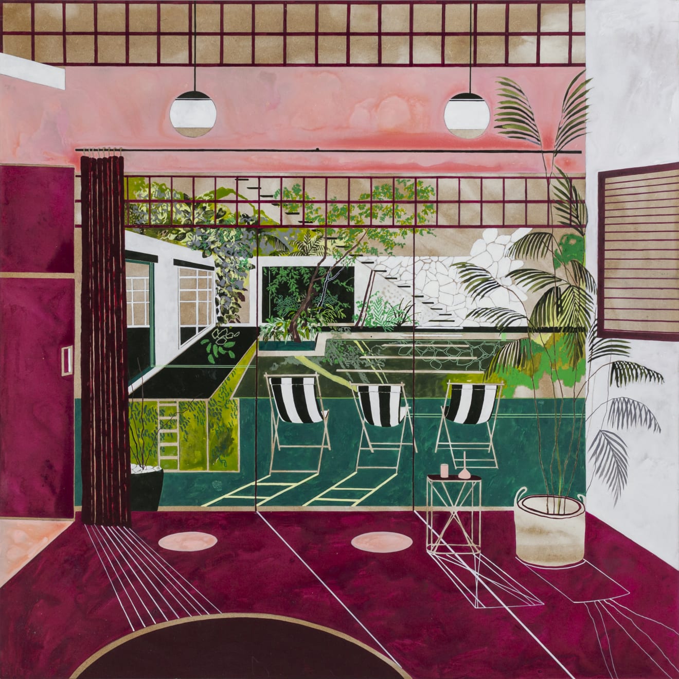 Charlotte Keates, Everything Green is Different in Spring, 2020
