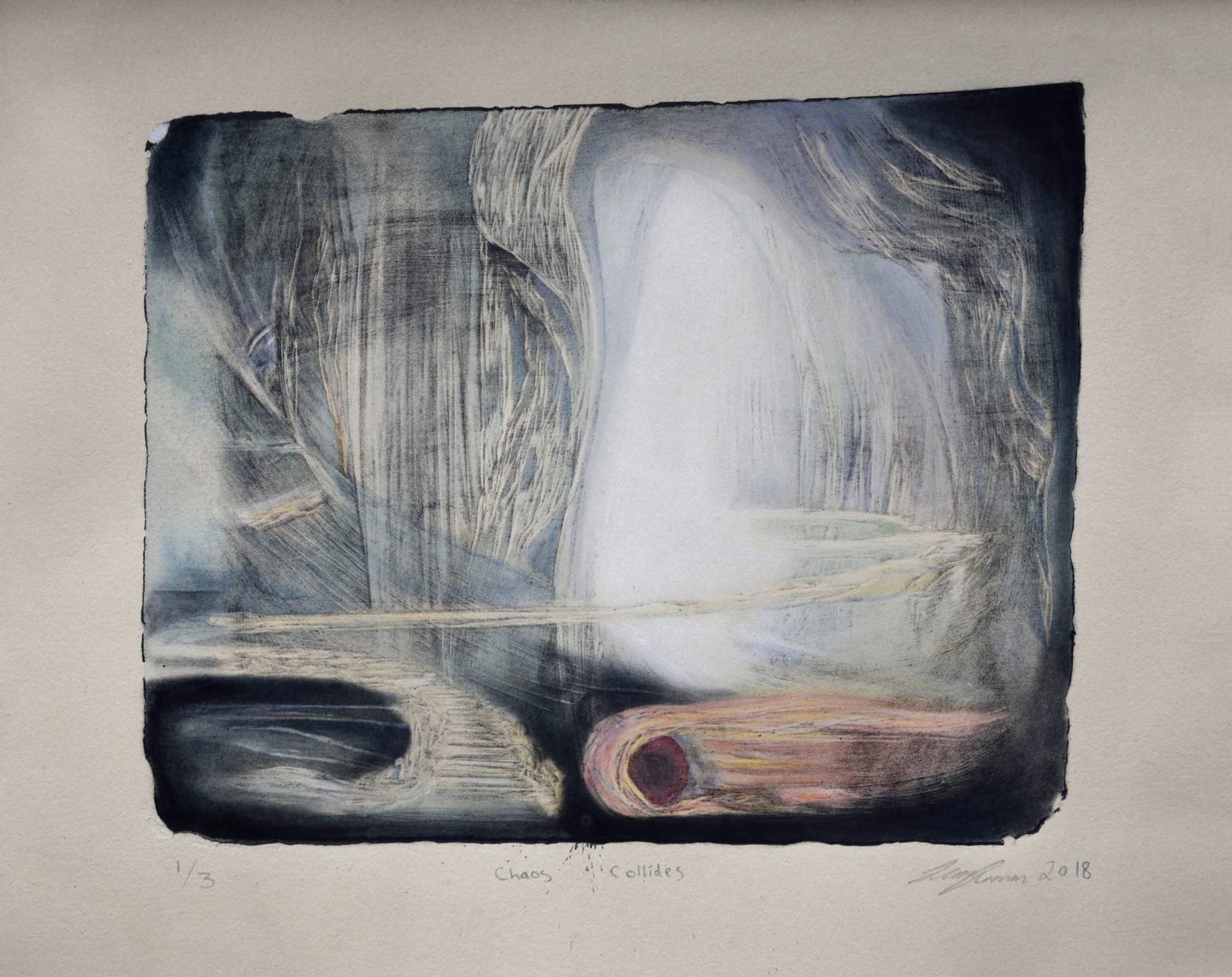 Lara Orman, Chaos Collides, 2018