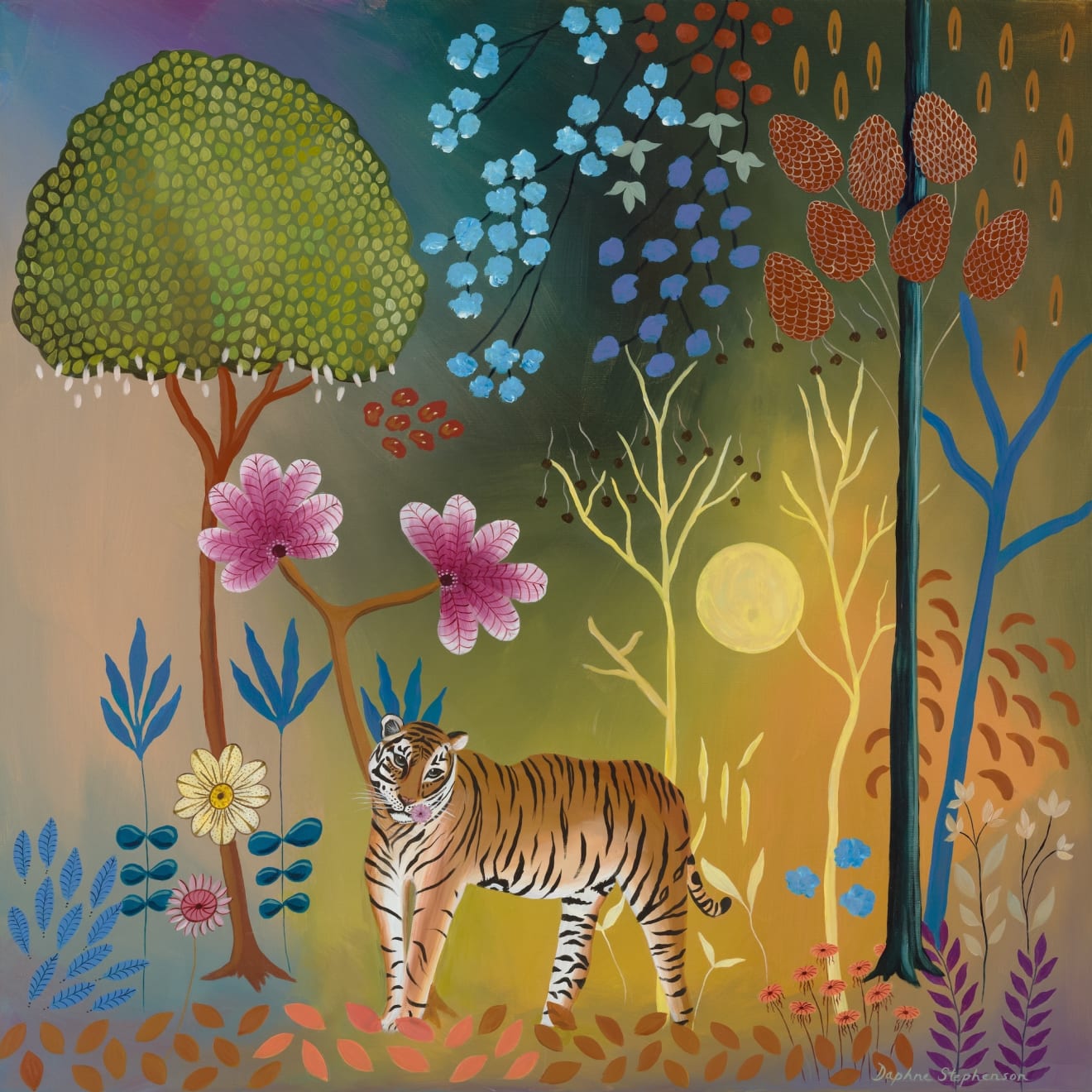 Daphne Stephenson, Reflections of a Tiger, 2023