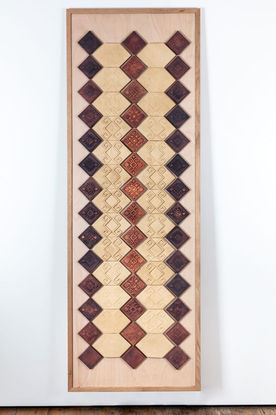 Anastasiya Levashova, Embroidered Tiles