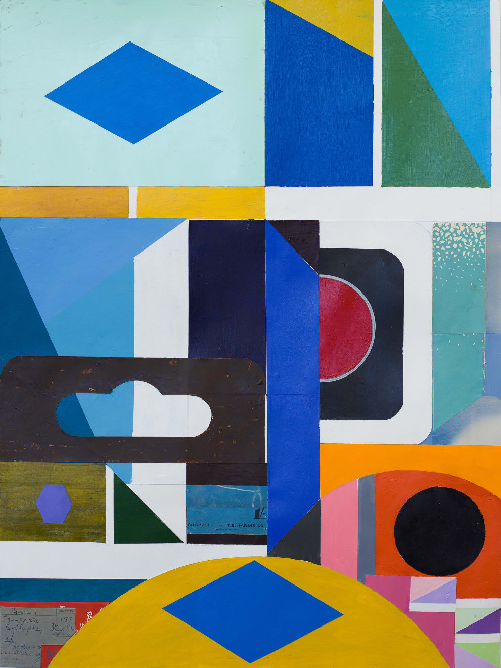 Laurence Noga, Deep Red Filtered Violet I (Smoke Gets in Your Eyes), 2017