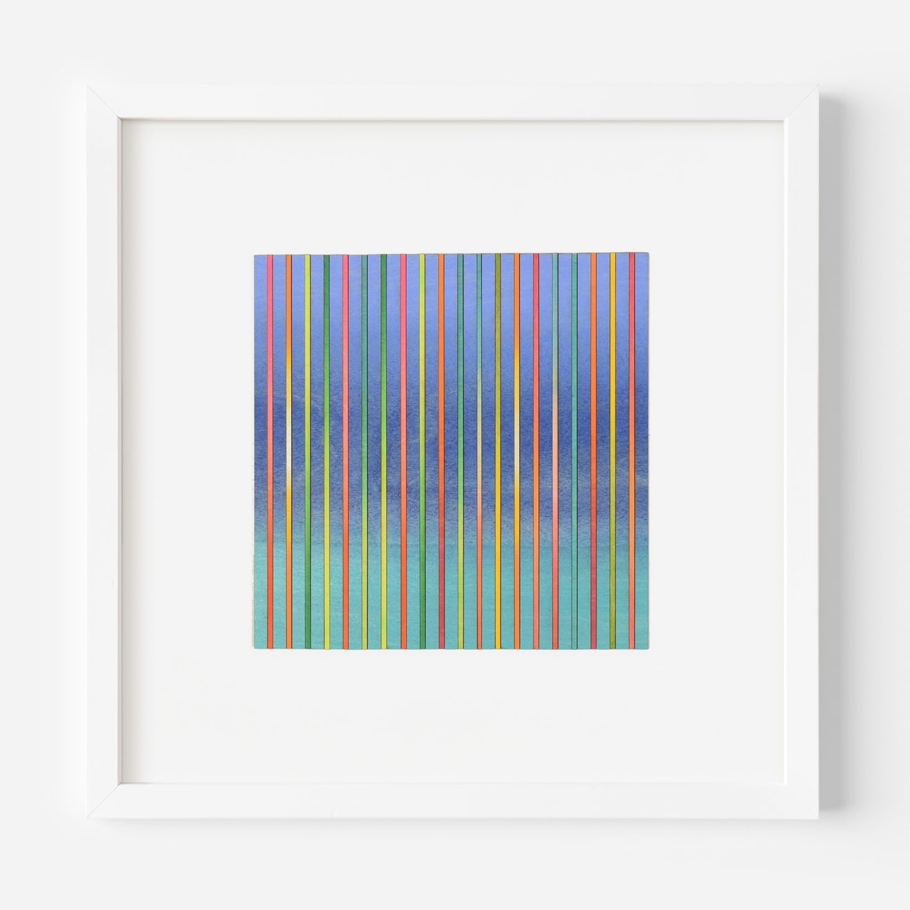 Amelia Coward, Narrow Stripe Colour Study