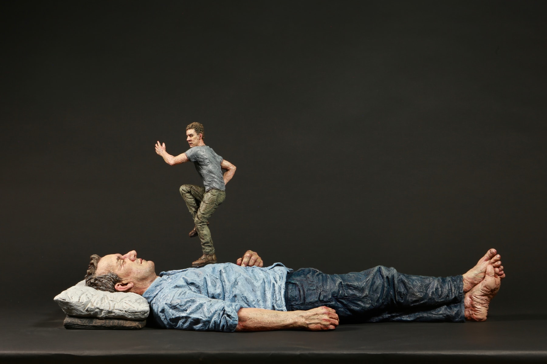 Sean Henry, Lying Man, 2020