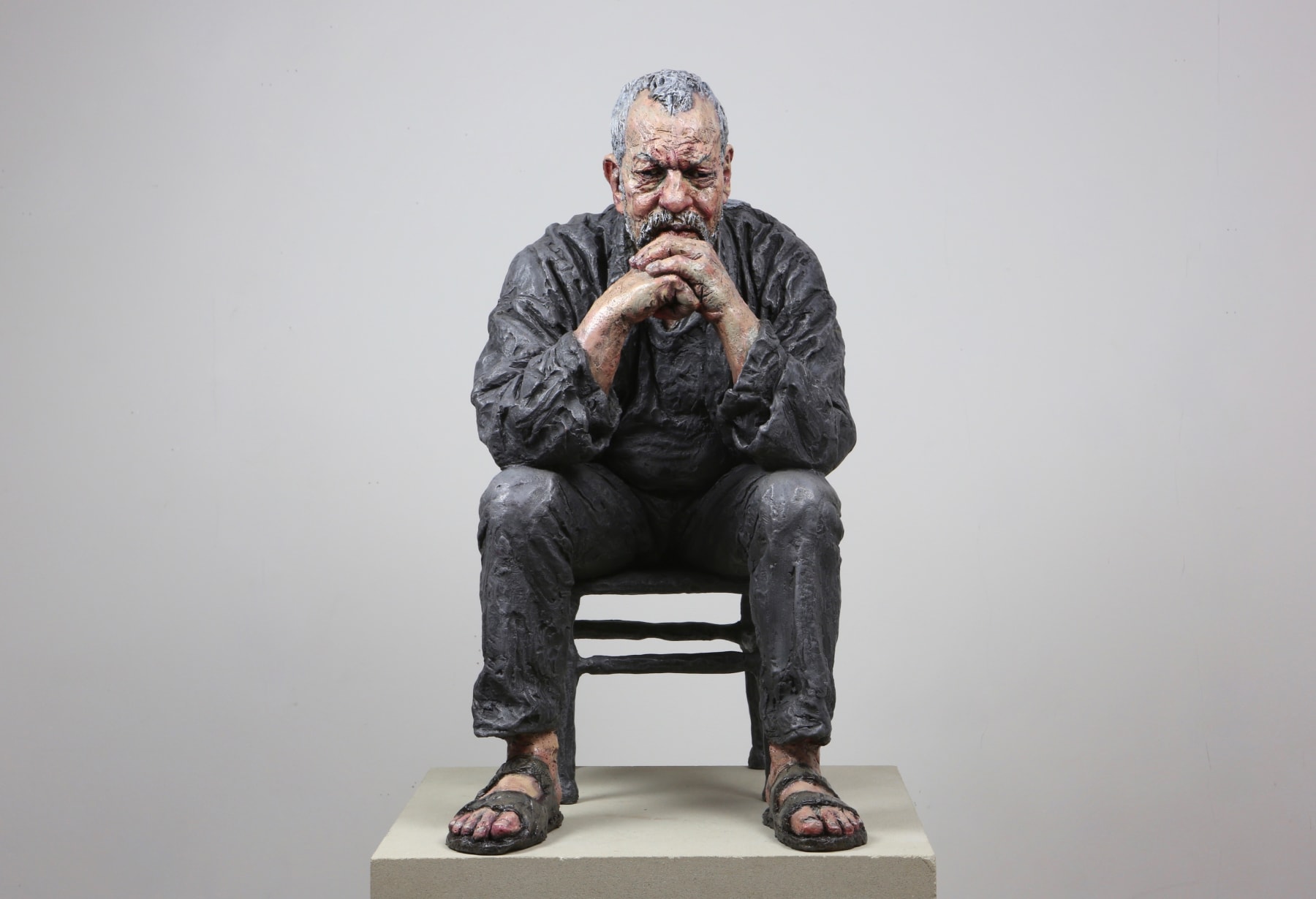 Sean Henry, Seated Man, 2017