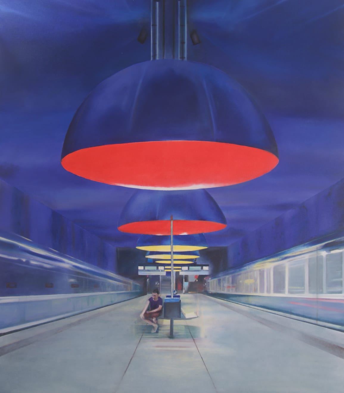 Alex Baraitser, Ingo Maurer's Subway Station, 2018