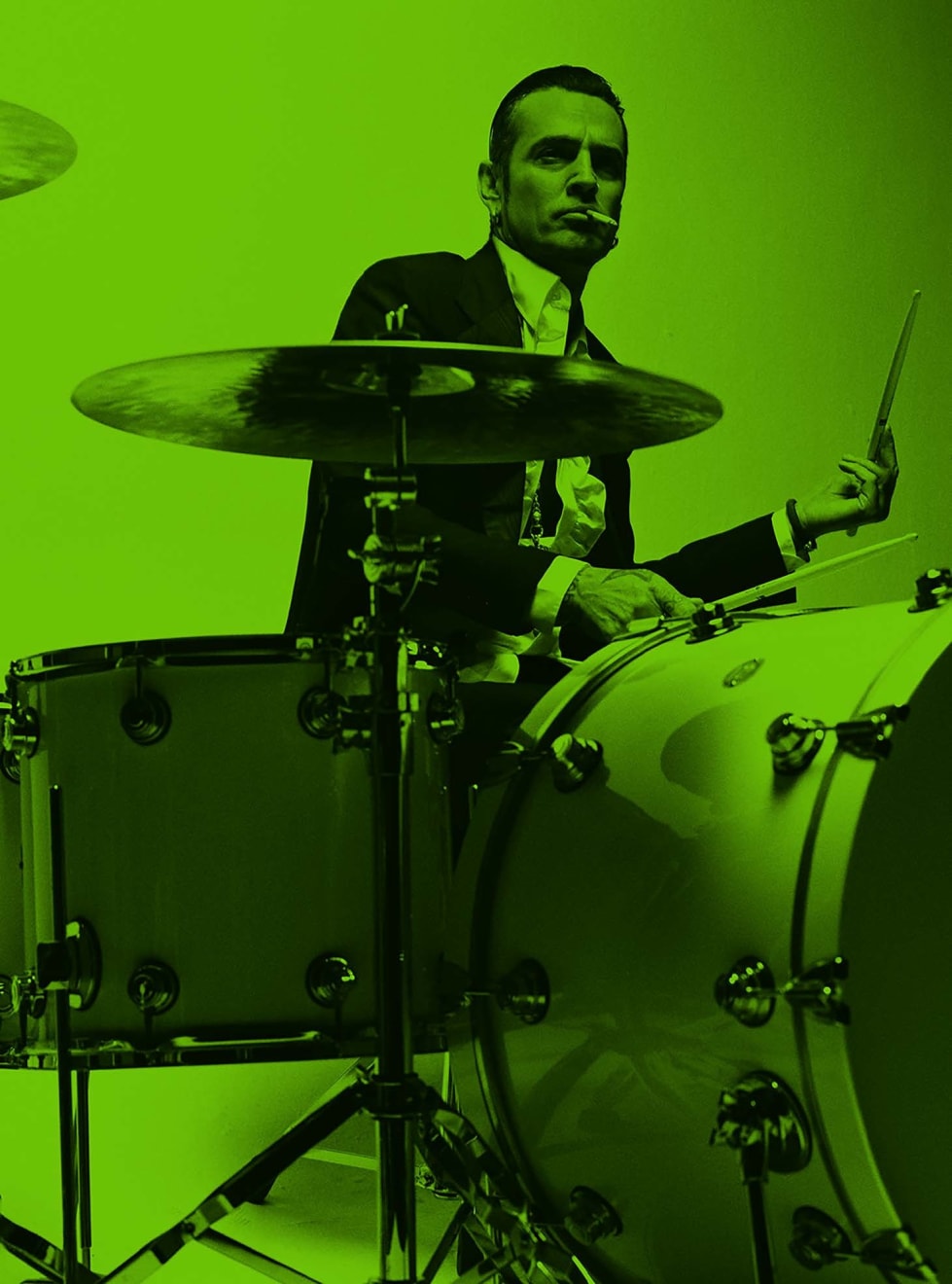 Bryan Adams, Tommy Lee, Playing Drums 1, Los Angeles, 2006