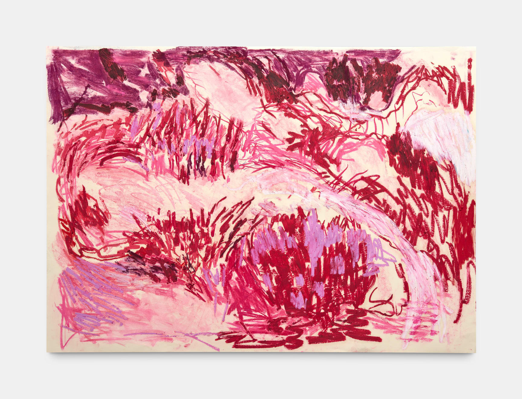 Nathalie Hollis, breathing in pink, 2024