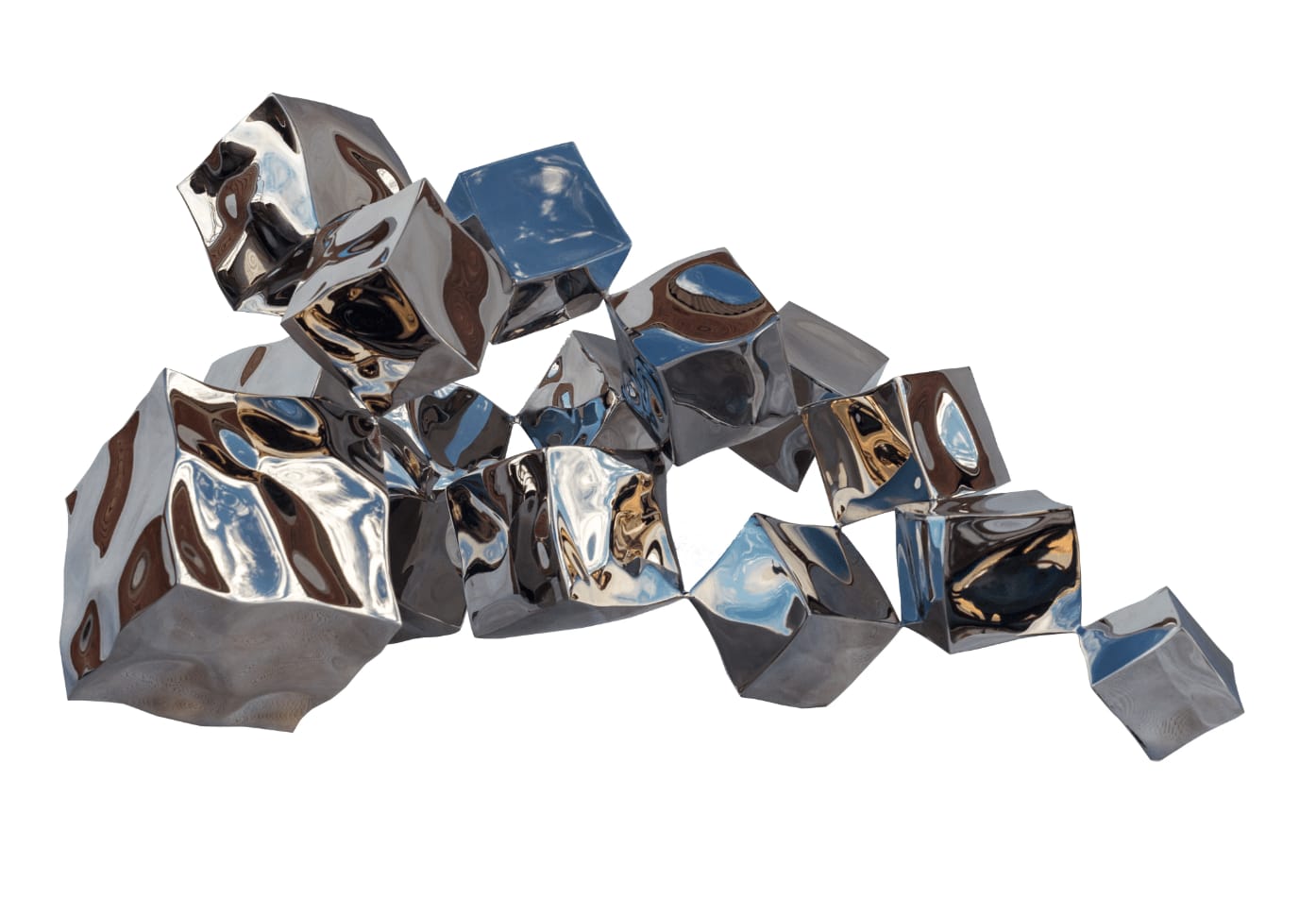 Rado Kirov, Tumbling Cubes, 2018