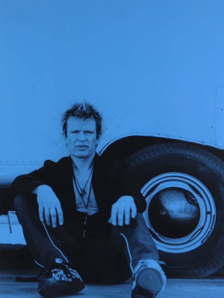 Bryan Adams, Billy Idol, Backstage, Los Angeles, 2008