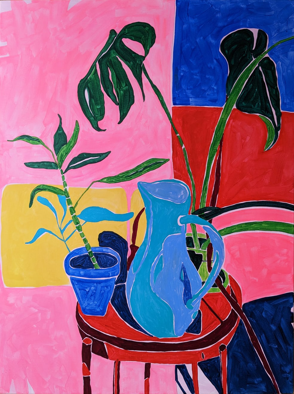 Elizabeth Power, Pink and Plants, 2023