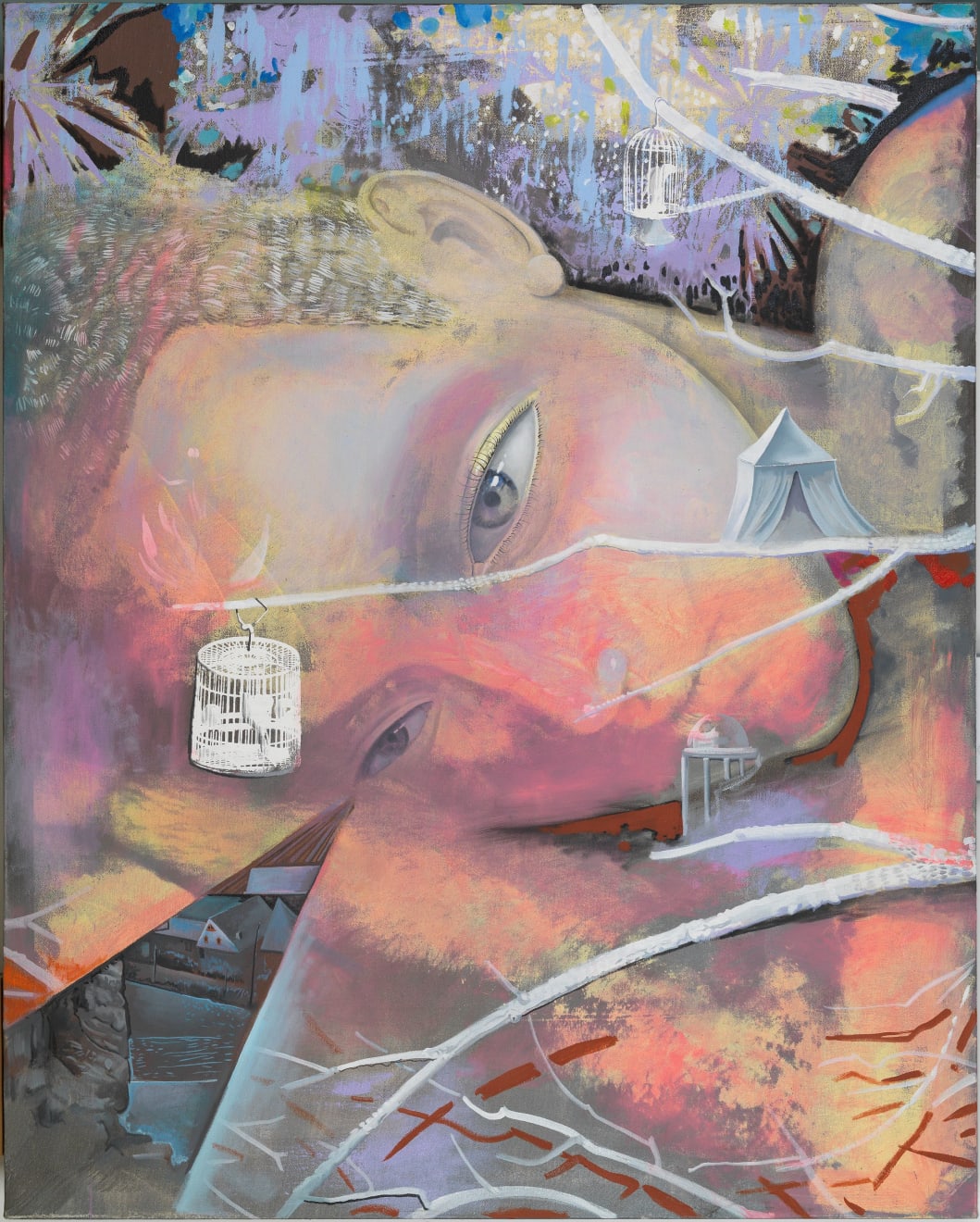 熊宇 Xiong Yu, 空白的笼子 | White Cage, 2015