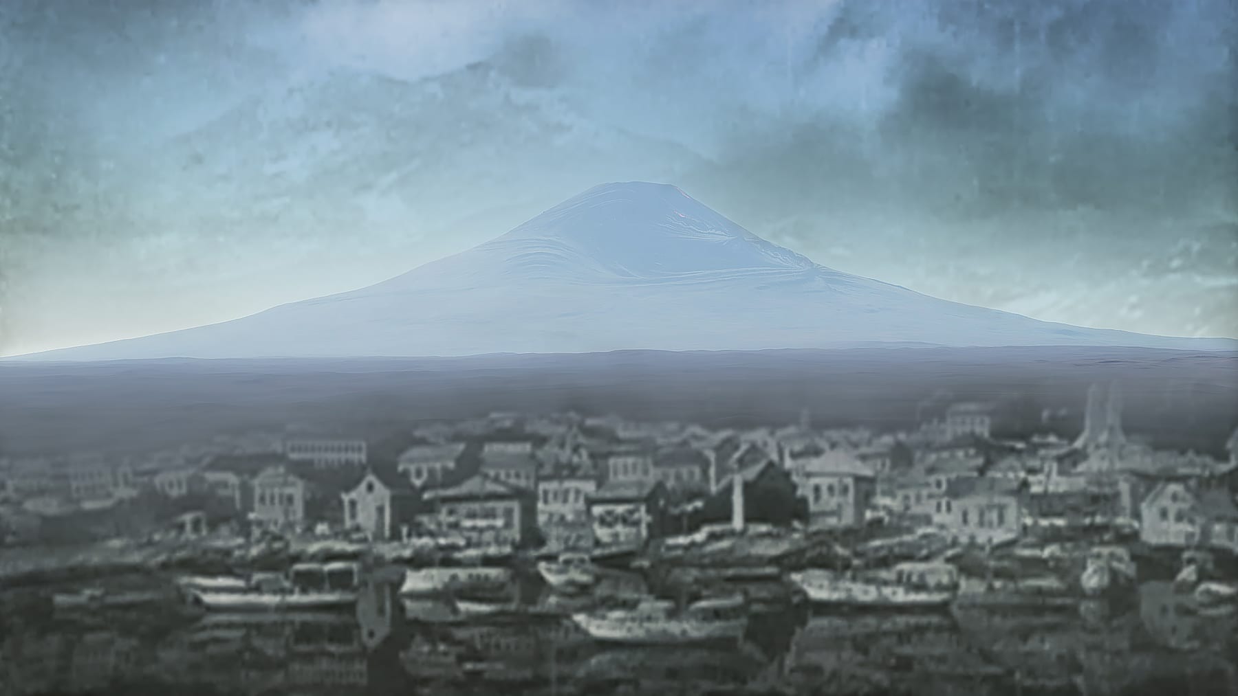 冯冰伊 Feng Bingyi, 空中剧院 - 马提尼克的火山喷发 Theater in the Sky - Eruption of Mount Pele, 2020