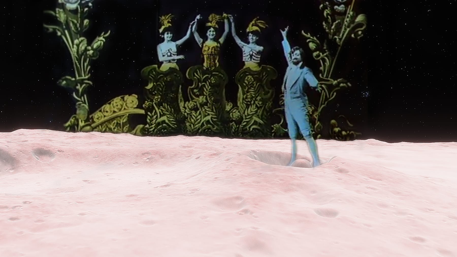 冯冰伊 Feng Bingyi, 空中剧院 - 魔幻玫瑰 Theater in the Sky - Roses Magiques, 2020