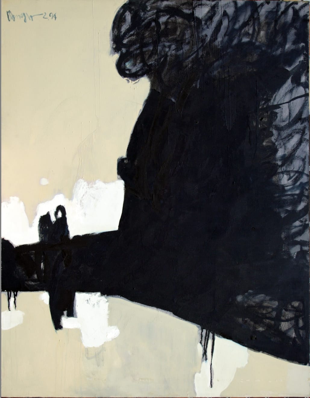 王川 Wang Chuan, 早年抽象绘画系列 Series of Abstract Paintings at An Early Stage
