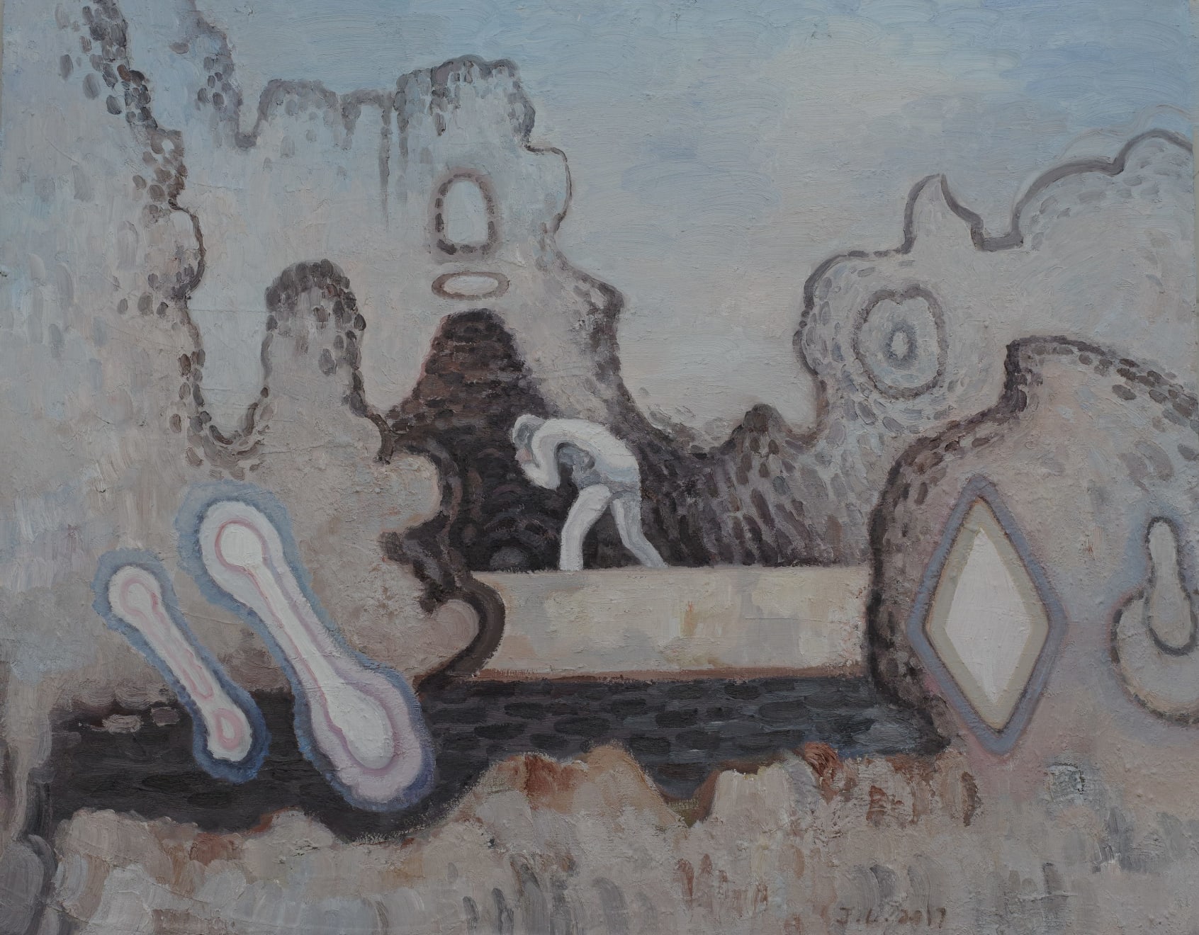 吉磊 Ji Lei, 空谷 Deserted Valley, 2017