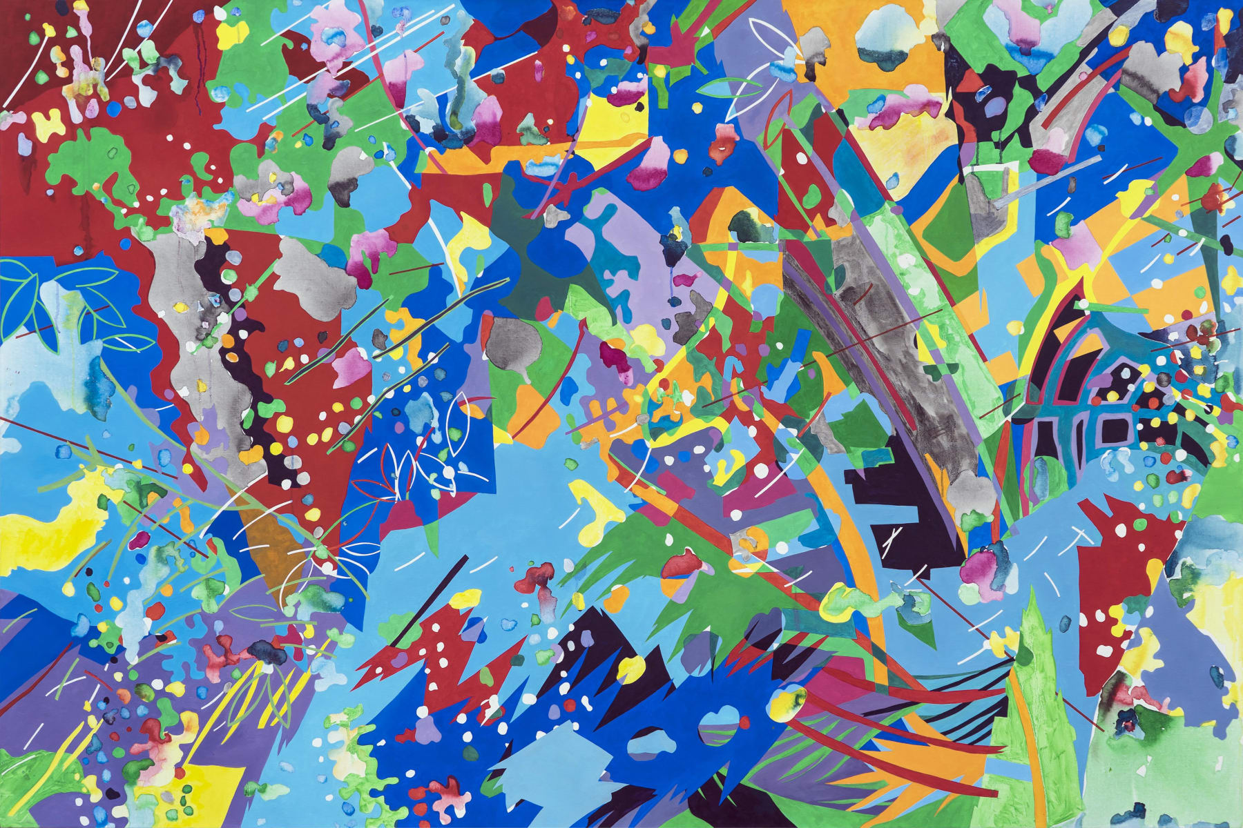 毕蓉蓉 Bi Rongrong, 小说景观－重叠的织物二 | Fiction Landscape－Overlapping Fabric No.2 , 2016