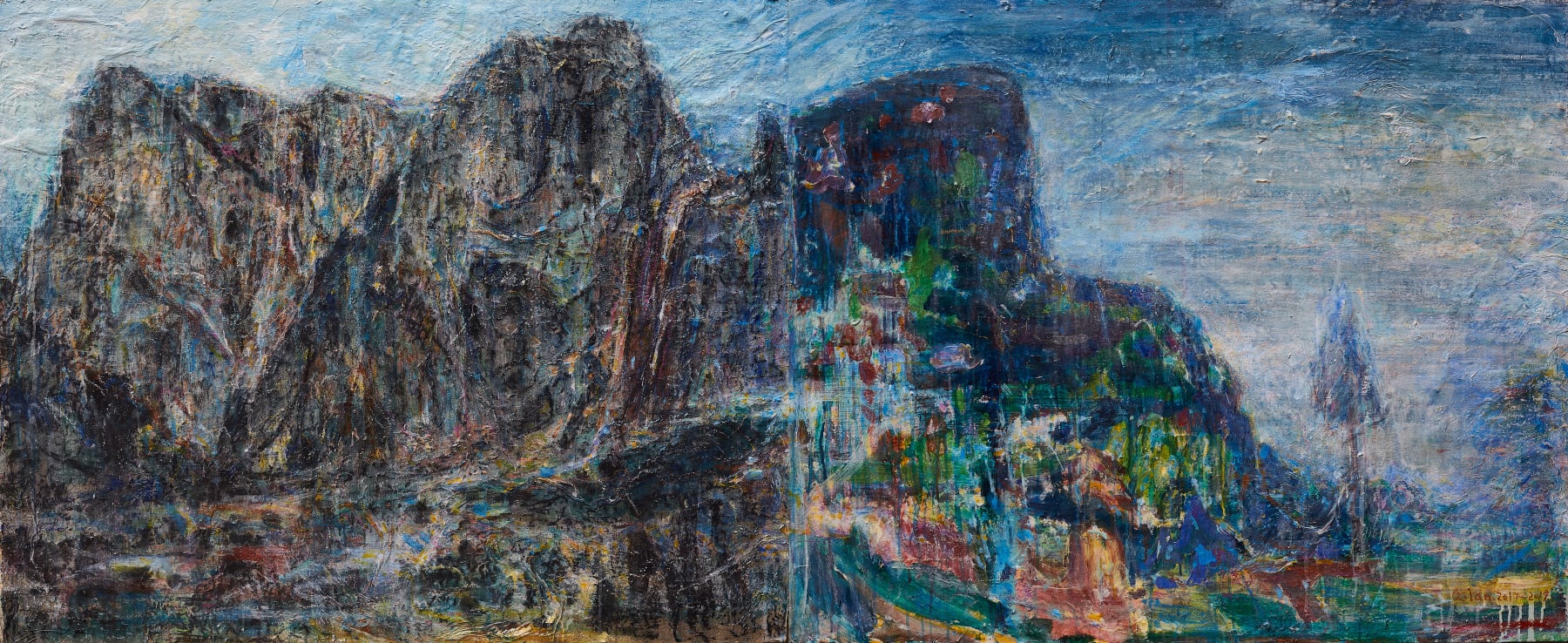 漆澜 Qi Lan, 剩山图——我的梁山 | The Remaining Mountain - My Liangshan, 2017-2019