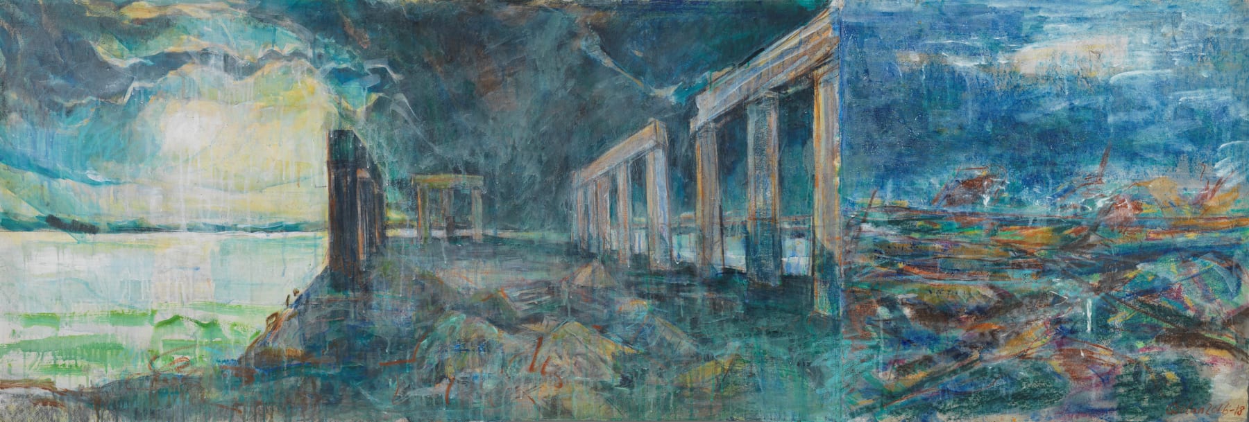 漆澜 Qi Lan, 透纳的废墟 No.2 | Turner’s Ruins No.2, 2016-2018