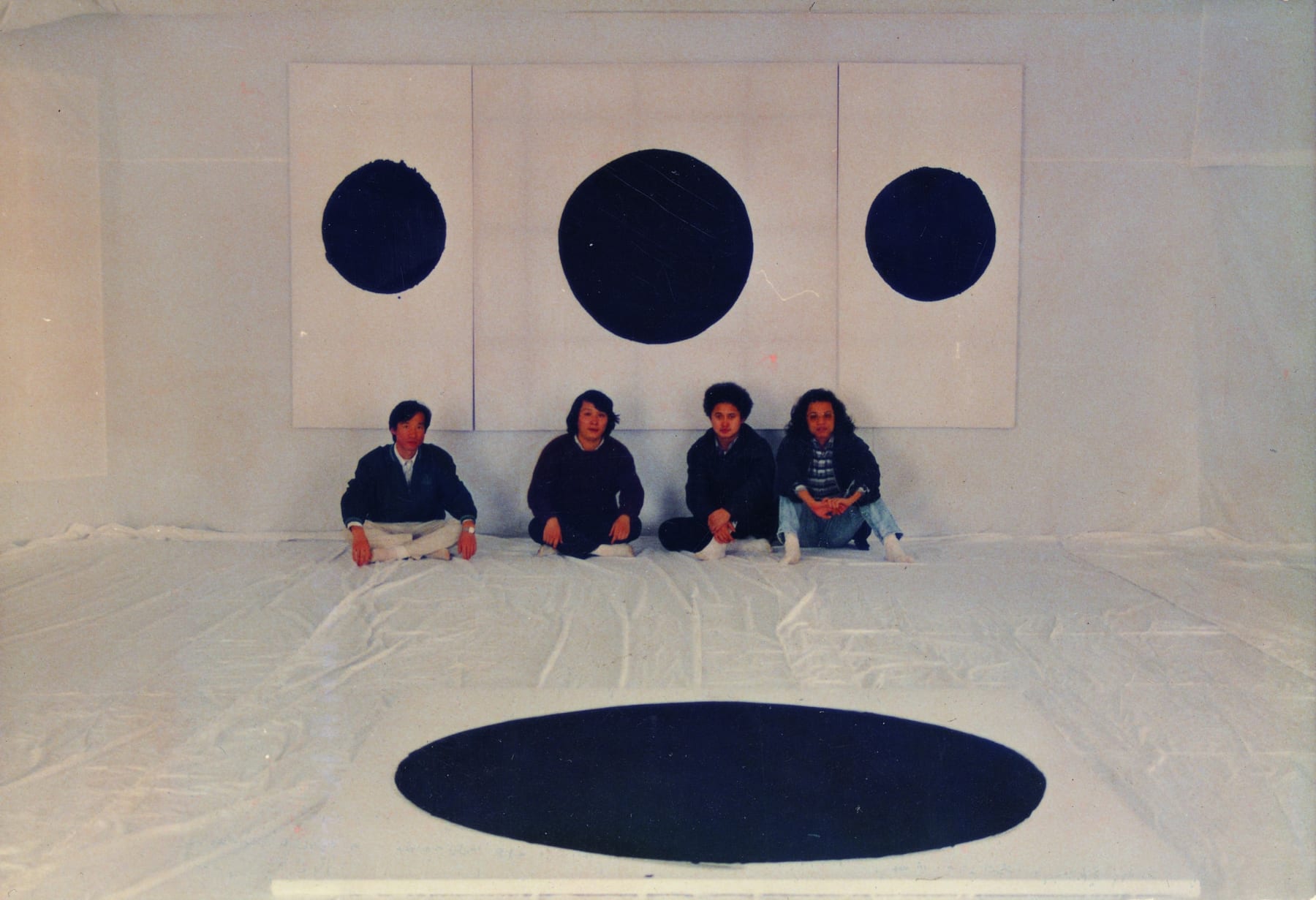 王川 Wang Chuan, 墨 · 点 Blackness, 1990