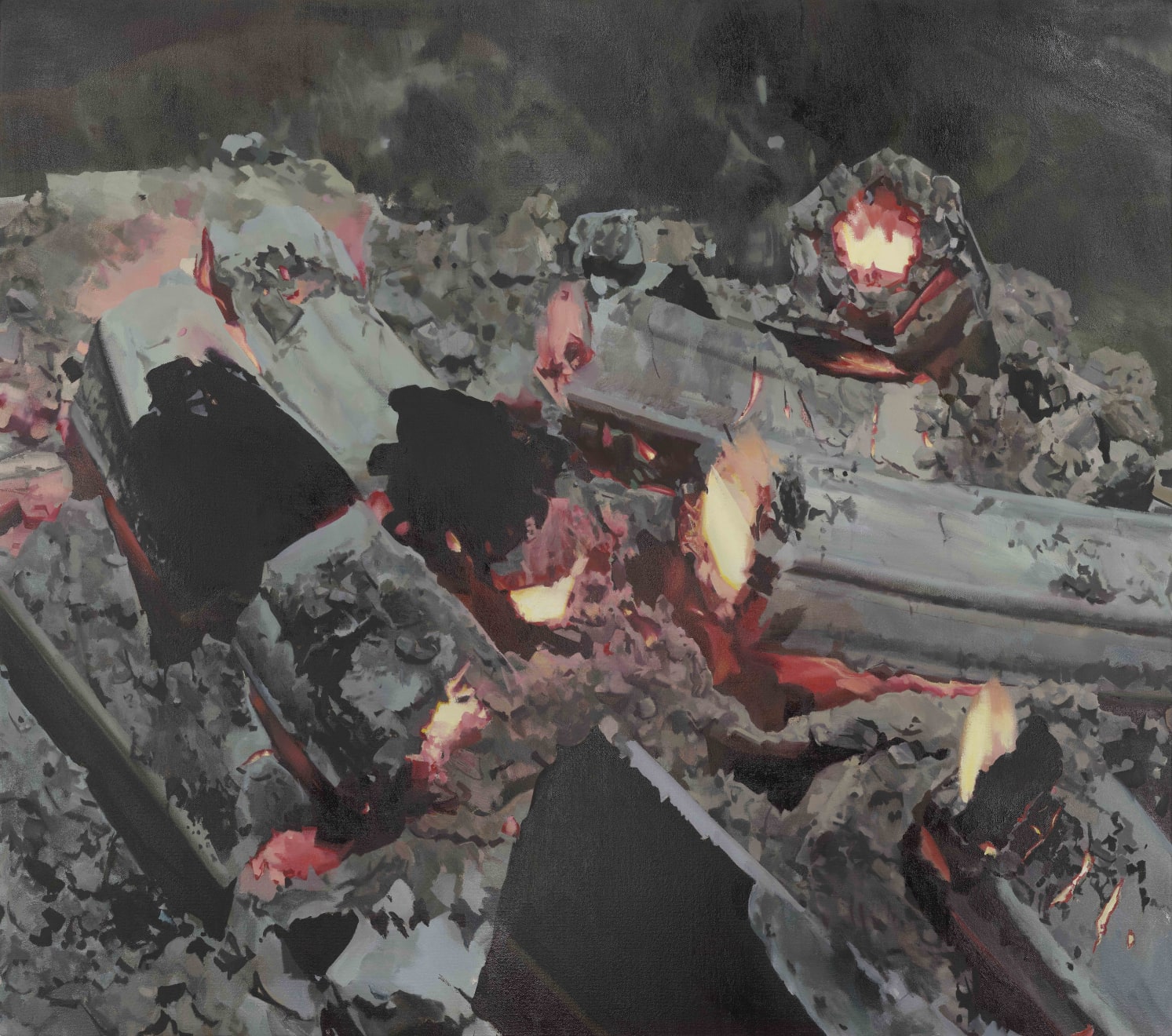 马文婷 Ma Wenting, 破碎之黑 The Broken of Black, 2018