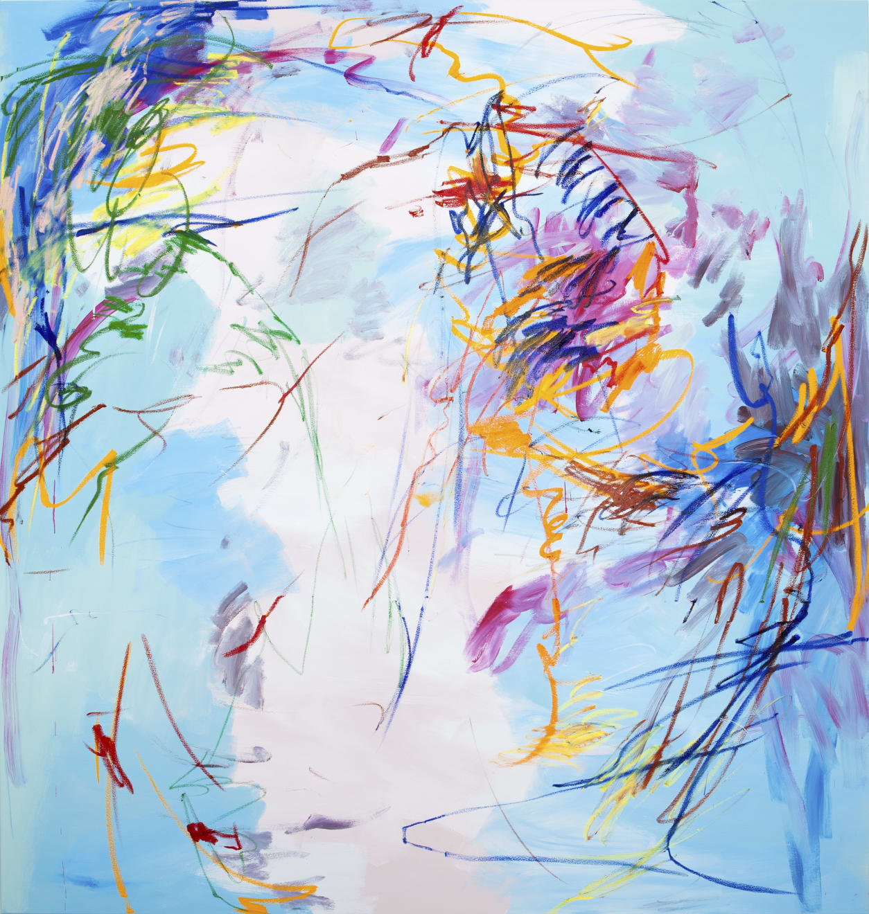 王茜瑶 Wang Xiyao, 春天的晚上,温和的风 No.1 A mild spring night No.1, 2021