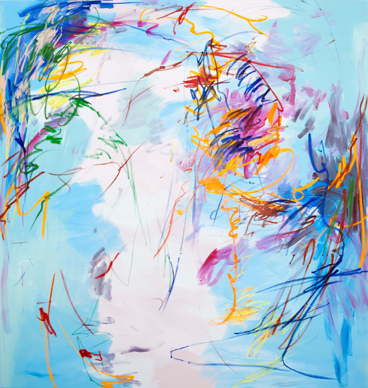 王茜瑶 Wang Xiyao, 春天的晚上,温和的风 No.1 A mild spring night No.1, 2021