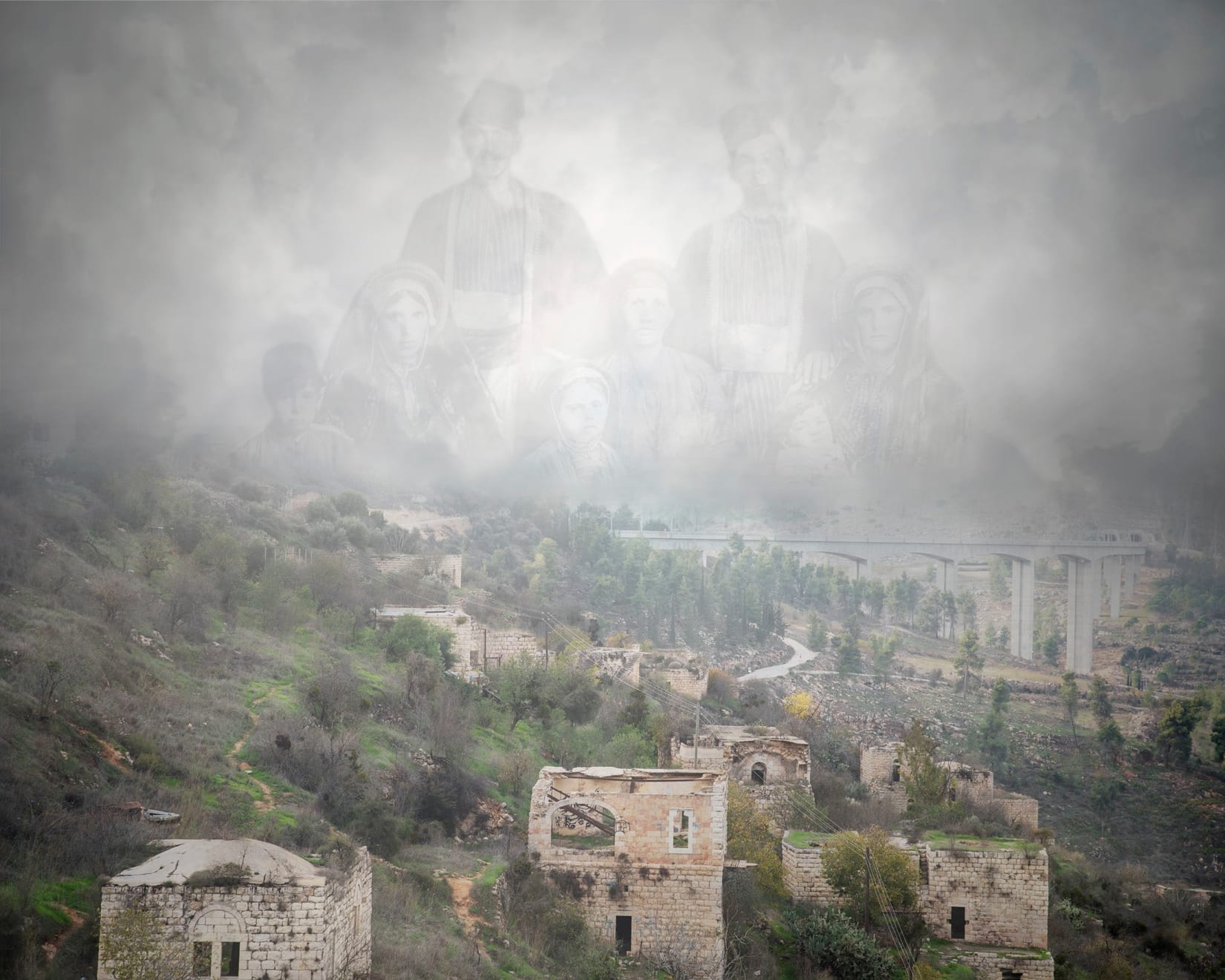 Rula Halawani, Untitled 11 from For You Mother series, 2020