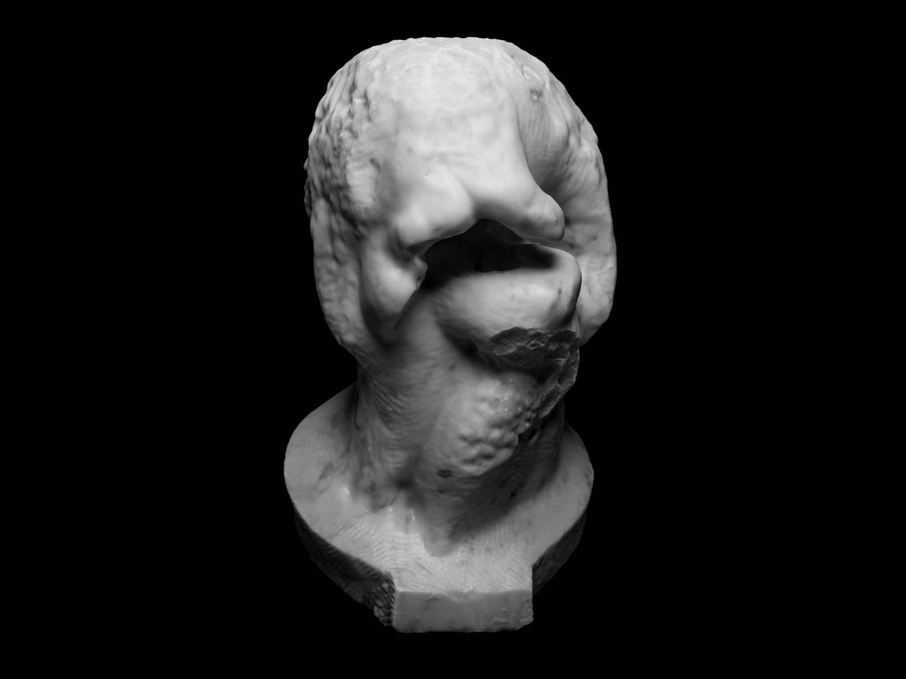 Athar Jaber, Marble Head - Opus 5 nr.5, 2015