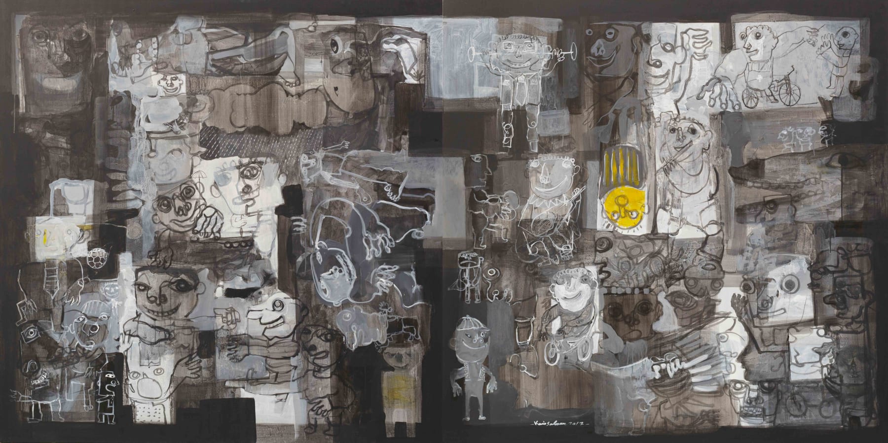 Kais Salman, Untitled, 2017