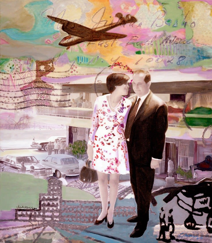 Ginane Makki Bacho, Beirut International Airport, 2013